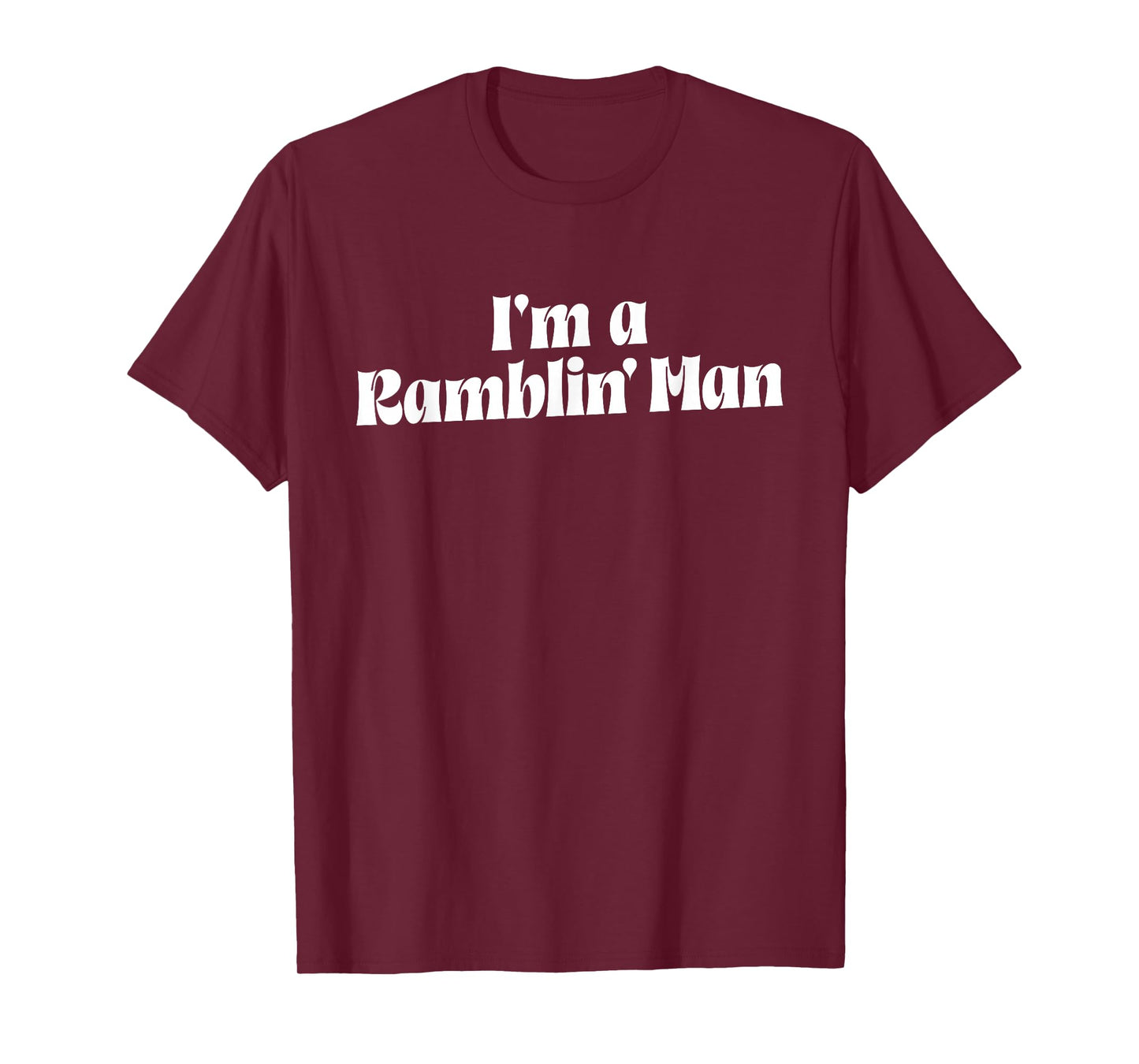 Ramblin' Man Rambling 70s country rock retro classic T-Shirt