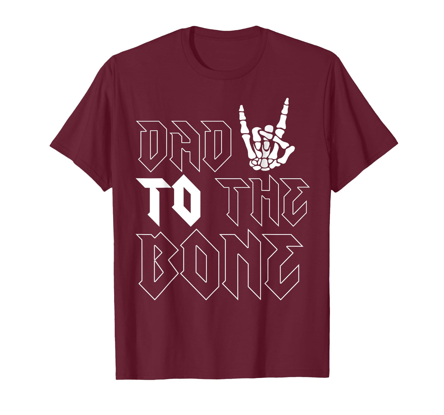 Halloween Dad To The Bone Funny Skeleton Fathers Day Men T-Shirt