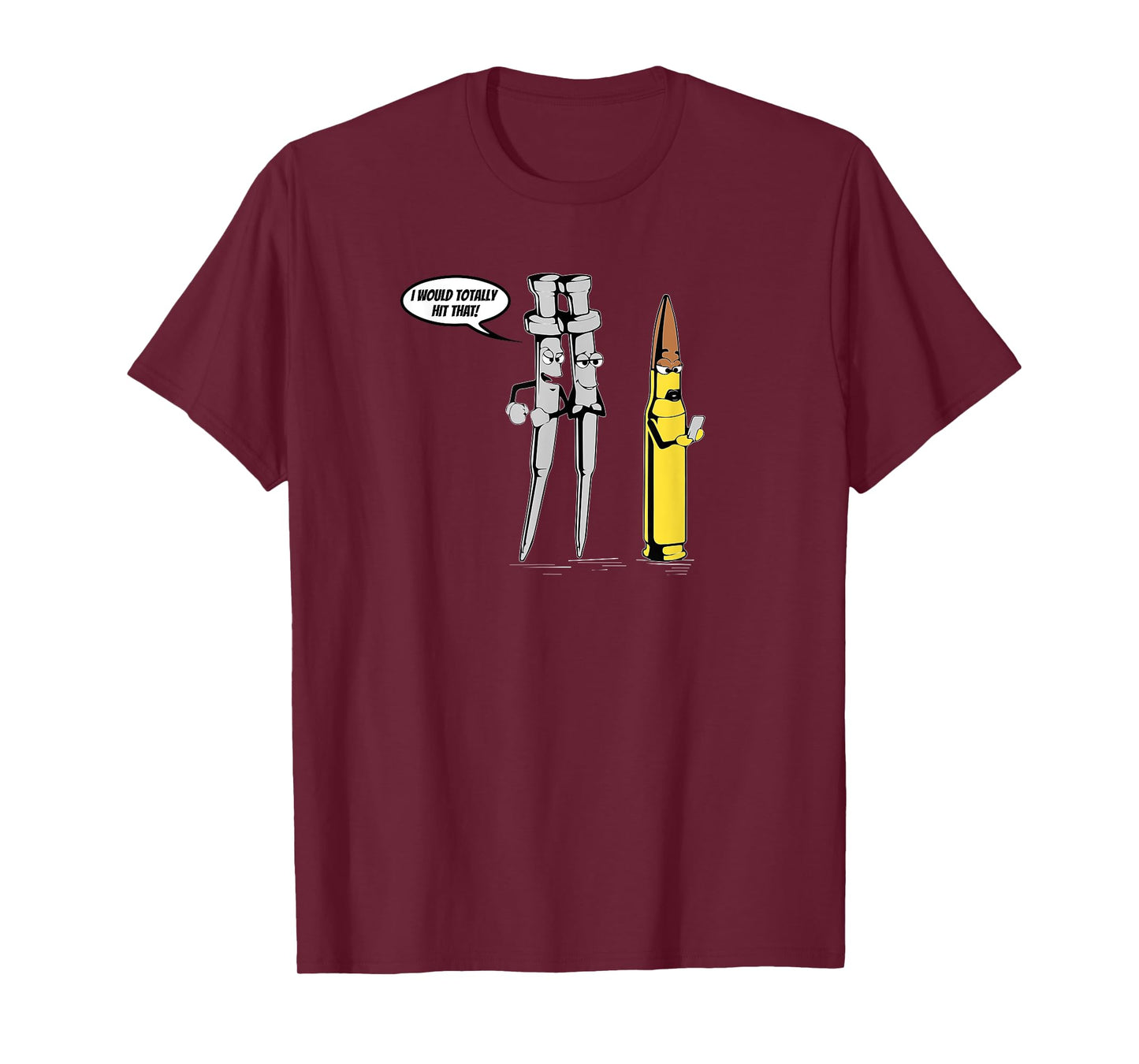 AR-15 I Would Totally Hit That! Gun Humor Shirt T-Shirt