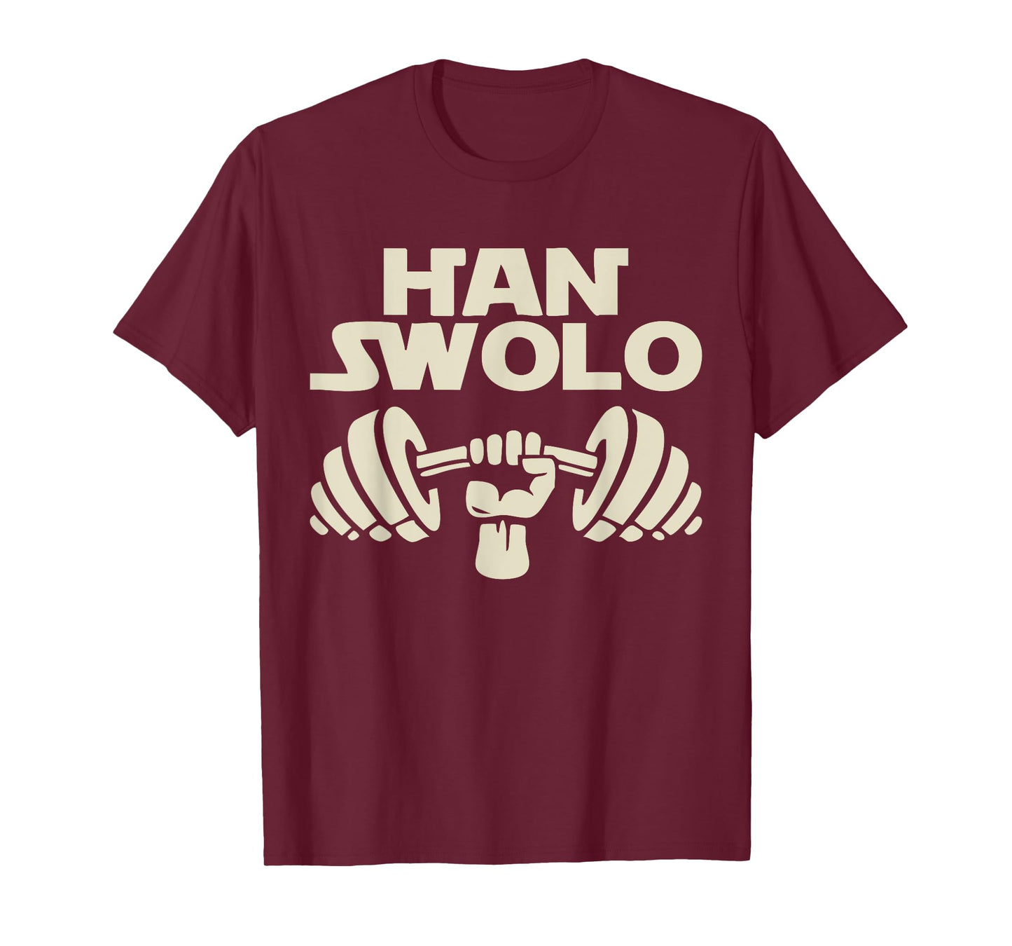 Han Swolo Gym Weightlifting, Bodybuilding Funny T-Shirt