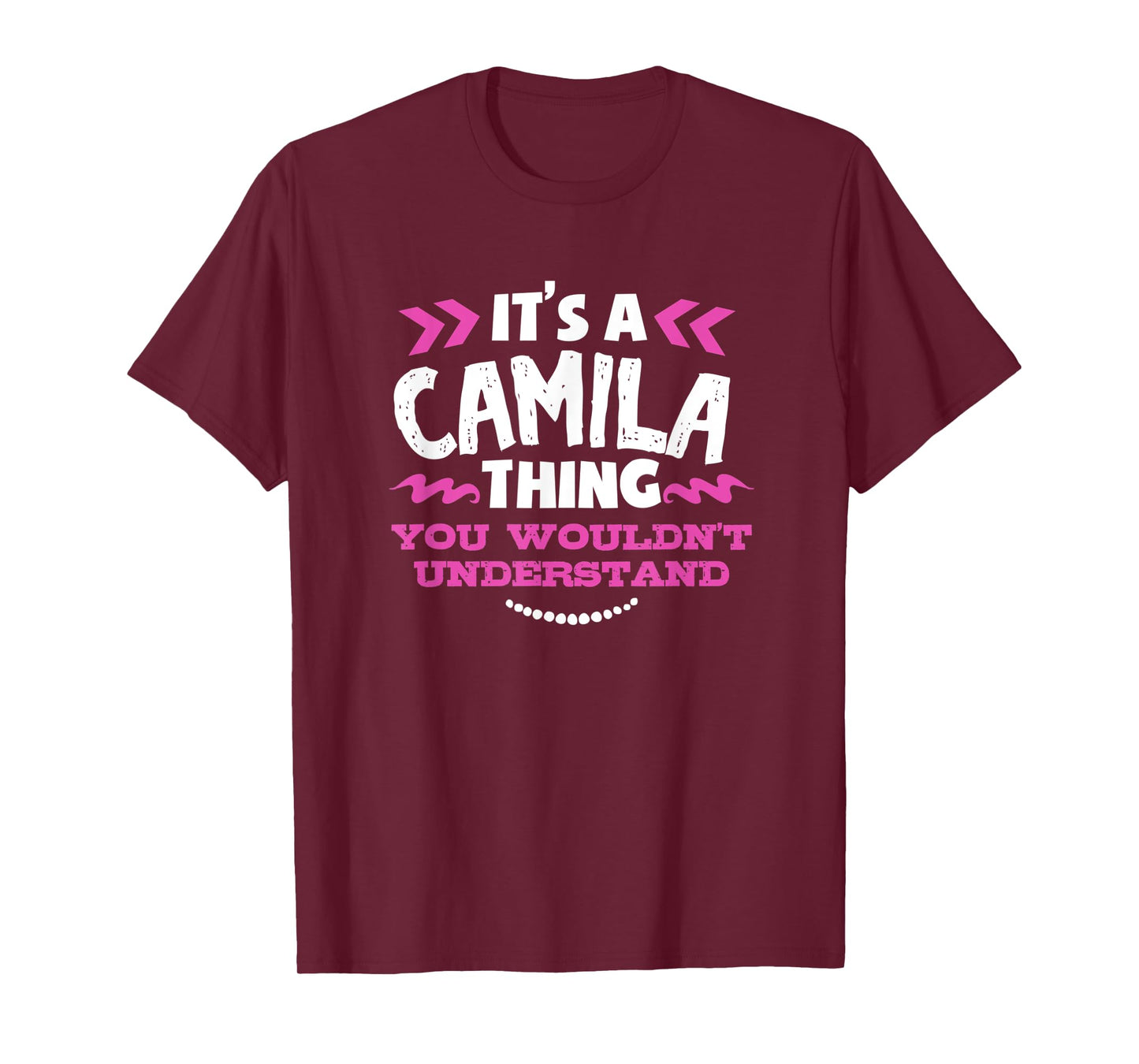 Camila Personalized Gift It's A Camila Thing Custom T-Shirt