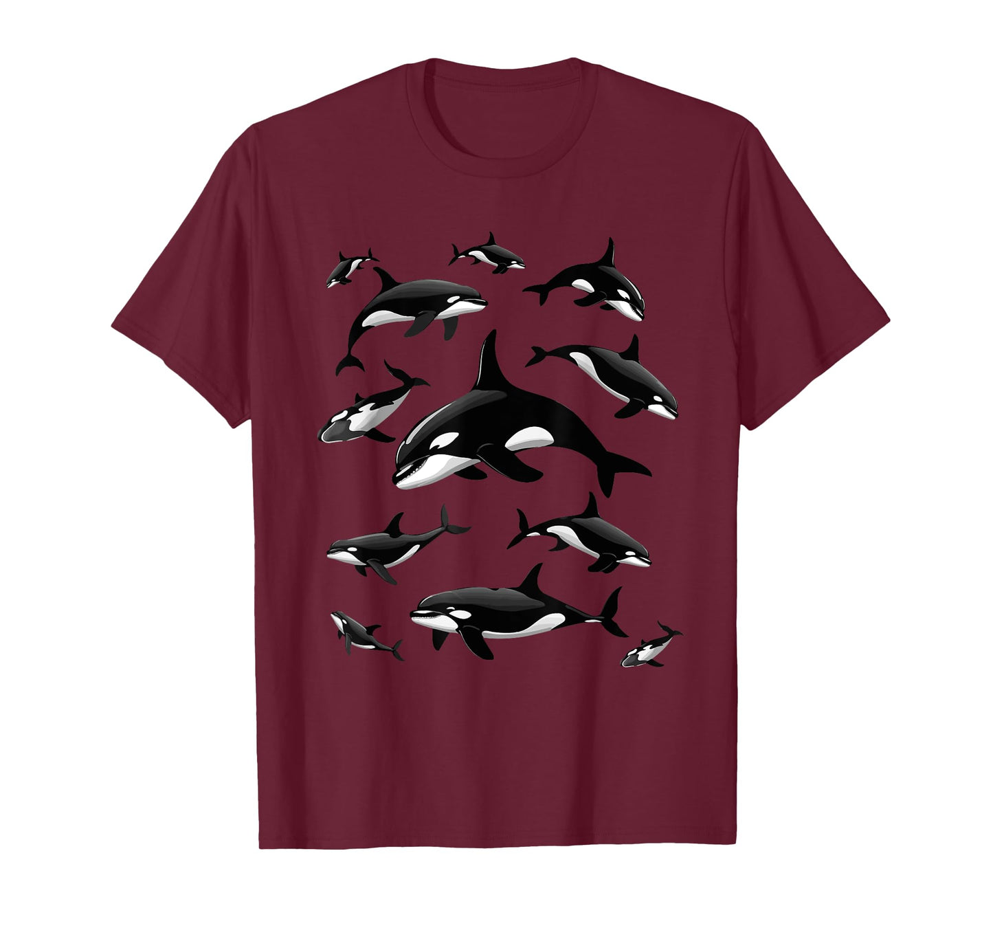 Cool Orca Art For Men Women Kids Killer Whale Orca Lover T-Shirt