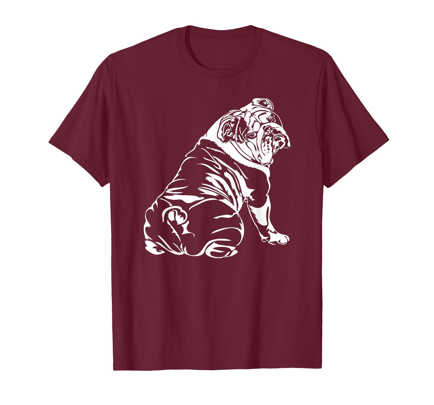 Funny English Bulldog Dog Hund Gift Men Women Girls Kids T-Shirt