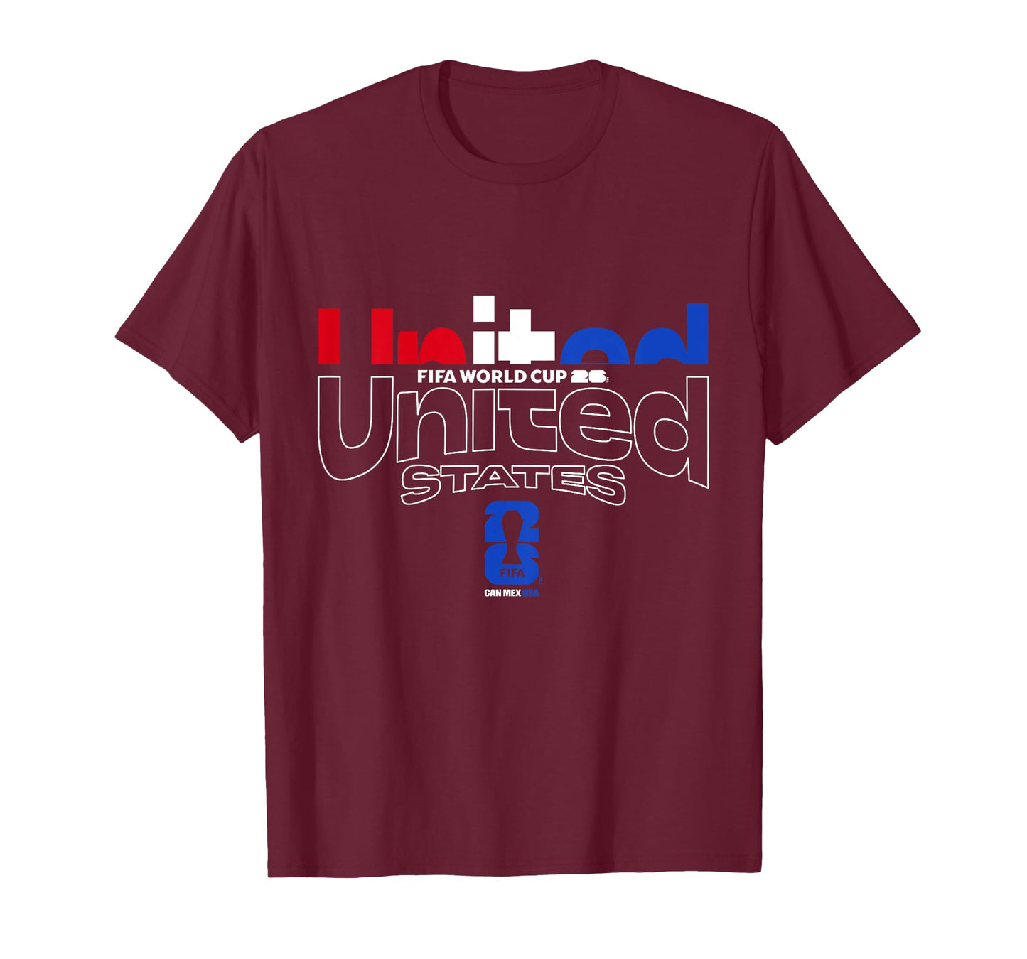 Kids FIFA WORLD CUP26 USA Host Country Mirror T-Shirt