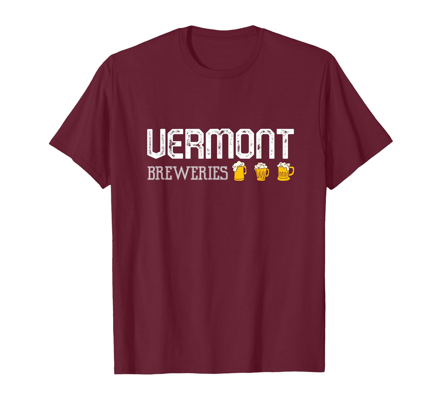 State Vermont Breweries Craft Beer- I LoVermont Vermont Beer T-Shirt
