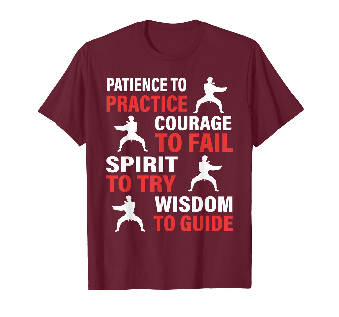 Karate Student Teacher Trainee Trainer Karateka Practitioner Men Women Girls Kids T-Shirt