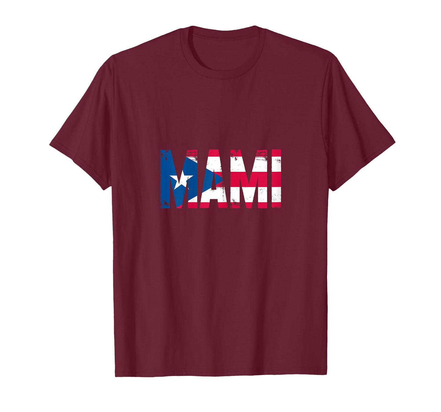 Mami Puerto Rican Mom Mommy Mother Puerto Rico Flag T-Shirt