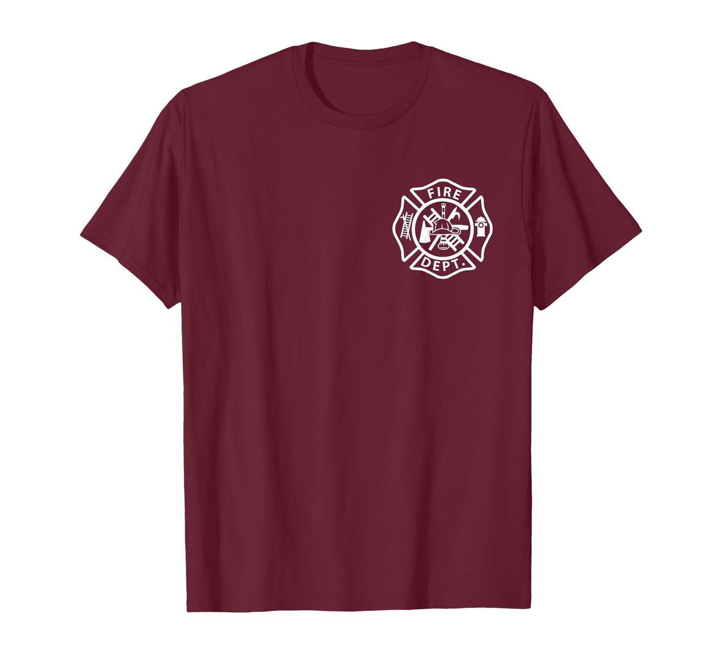 Fire Department Logo Uniform Fireman Symbol Firefighter Gear T-Shirt