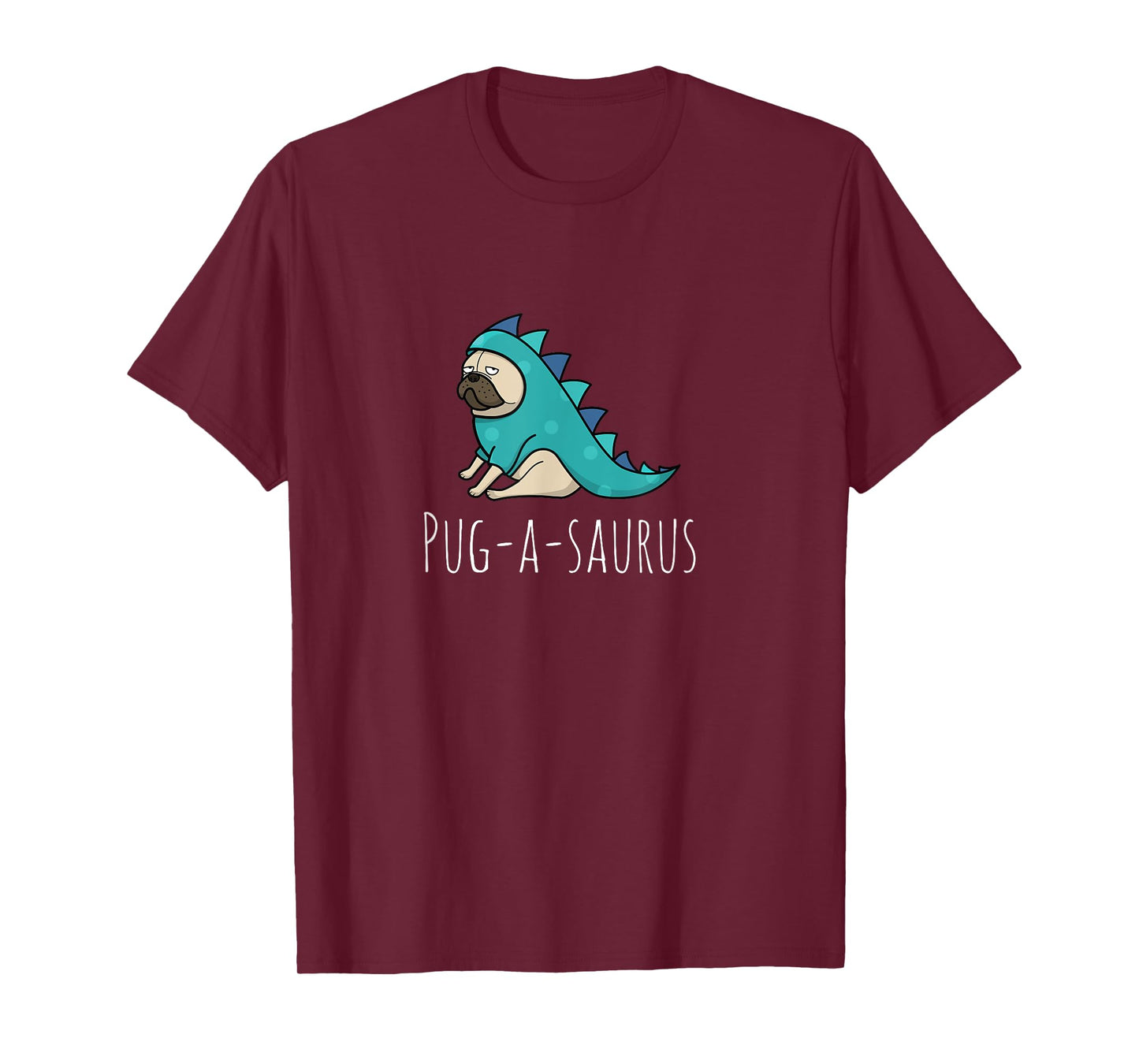 Pug-A-Saurus Cute Pug Dino Dog Lover Funny T-Shirt