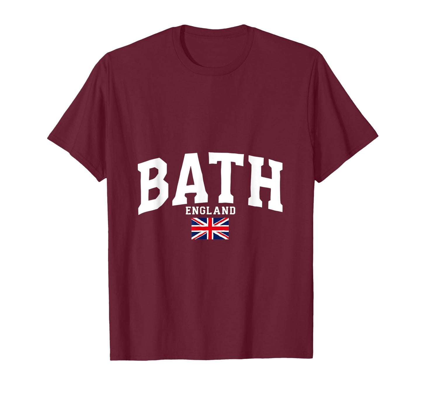 Union Jack Flag Design UK England Bath T-Shirt