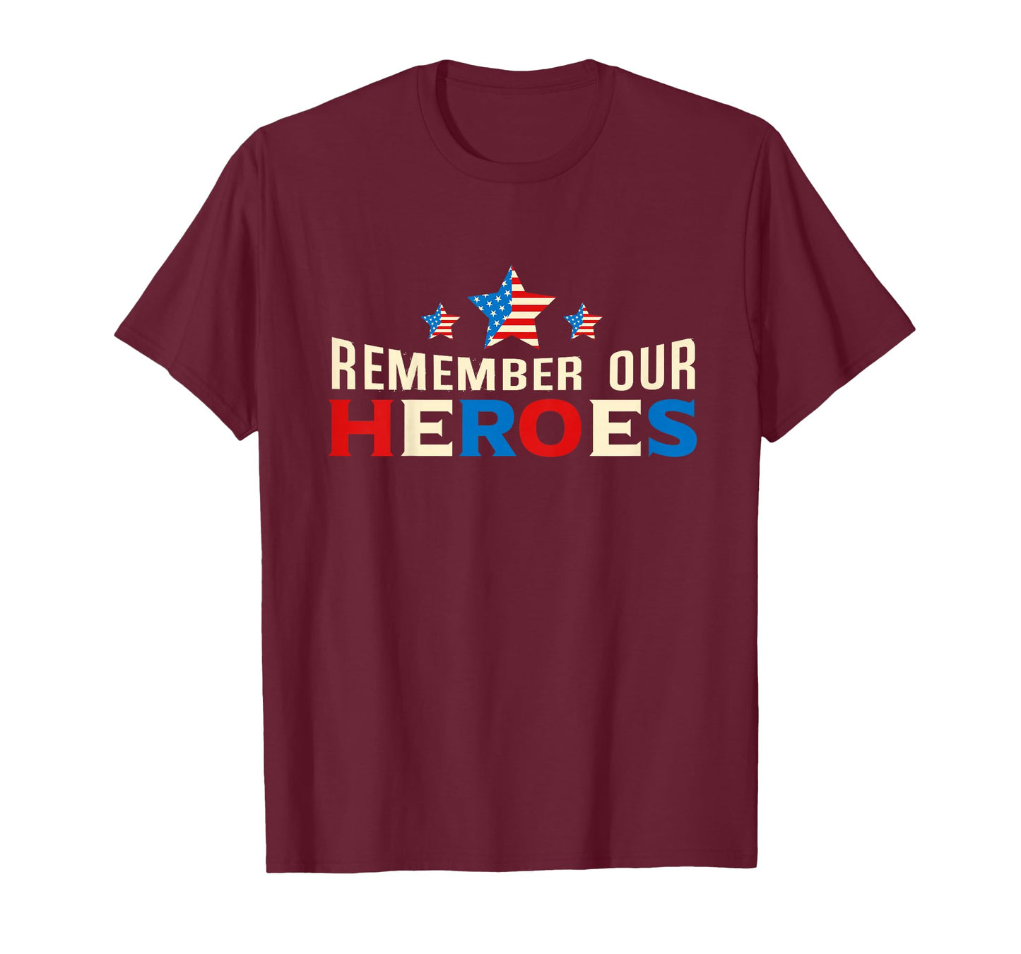 Remember Our Heroes Shirt | Memorial Day T Shirt For Kids T-Shirt