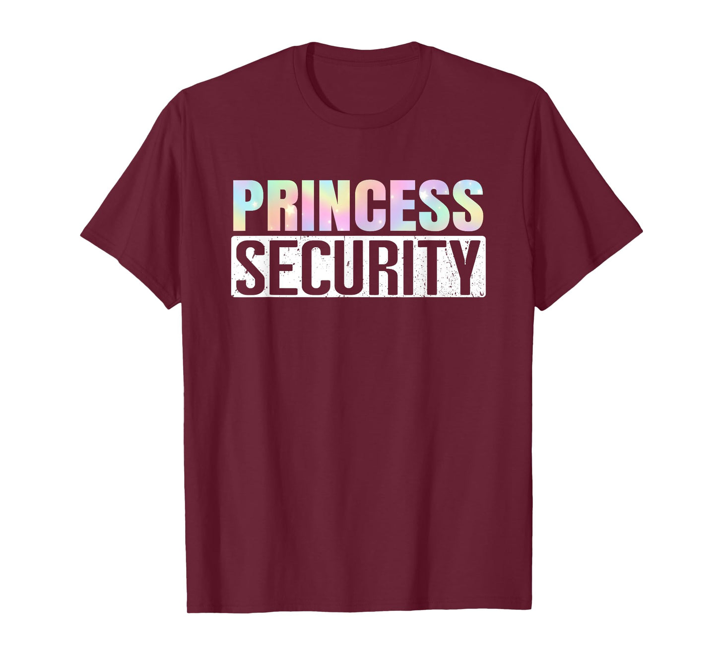Halloween Mom Dad Daughter Adult Costume Princess Security T-Shirt