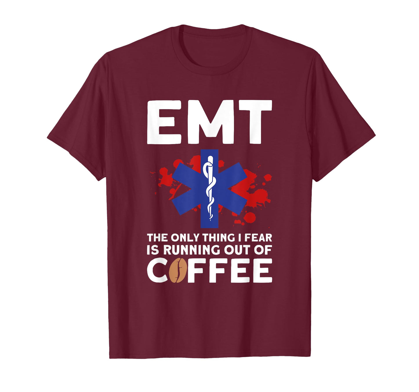 EMT Coffee - Funny EMT Halloween T-Shirt