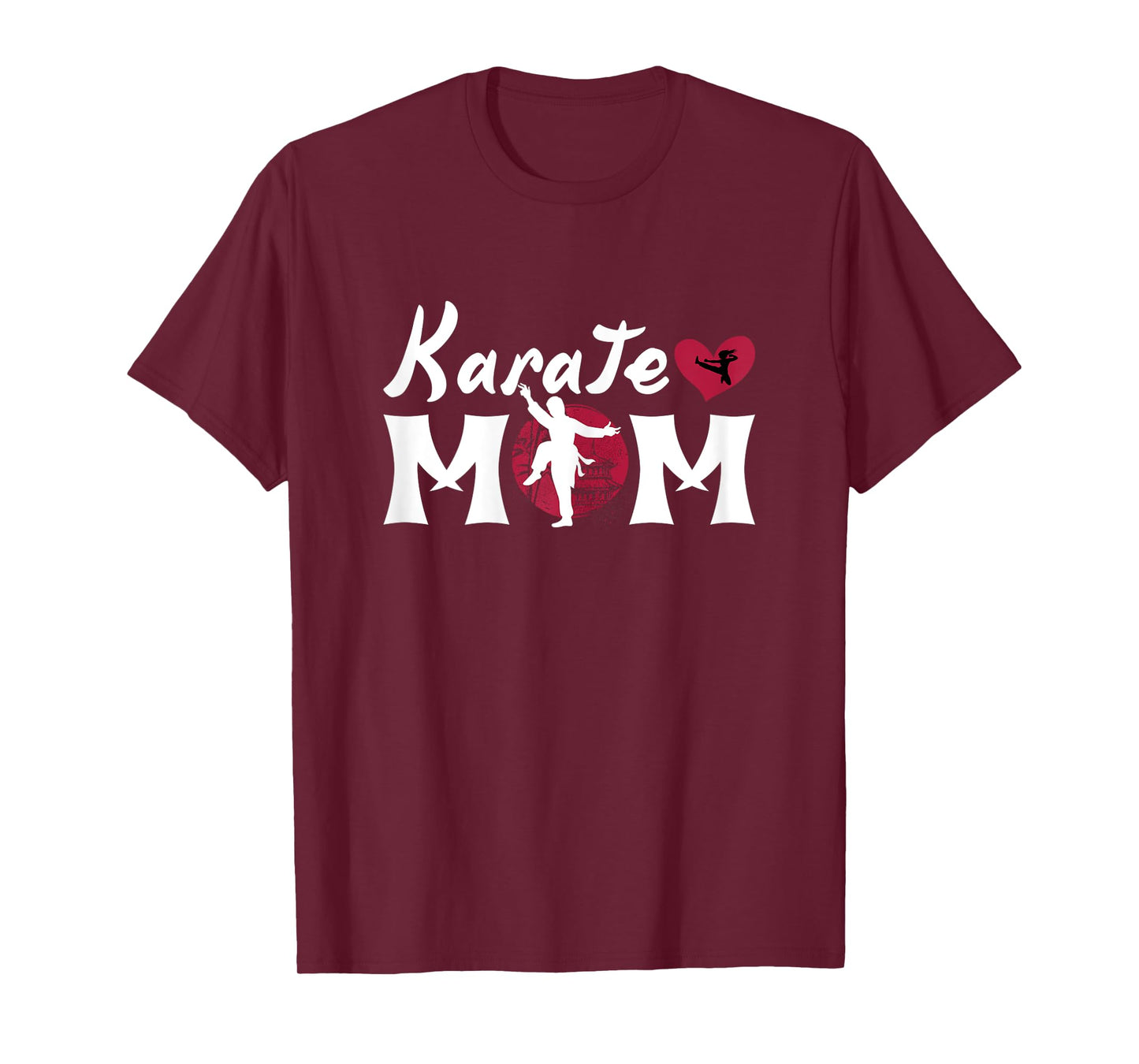 Funny Karate Lover Mom Graphic for Women and Girls Karatist T-Shirt
