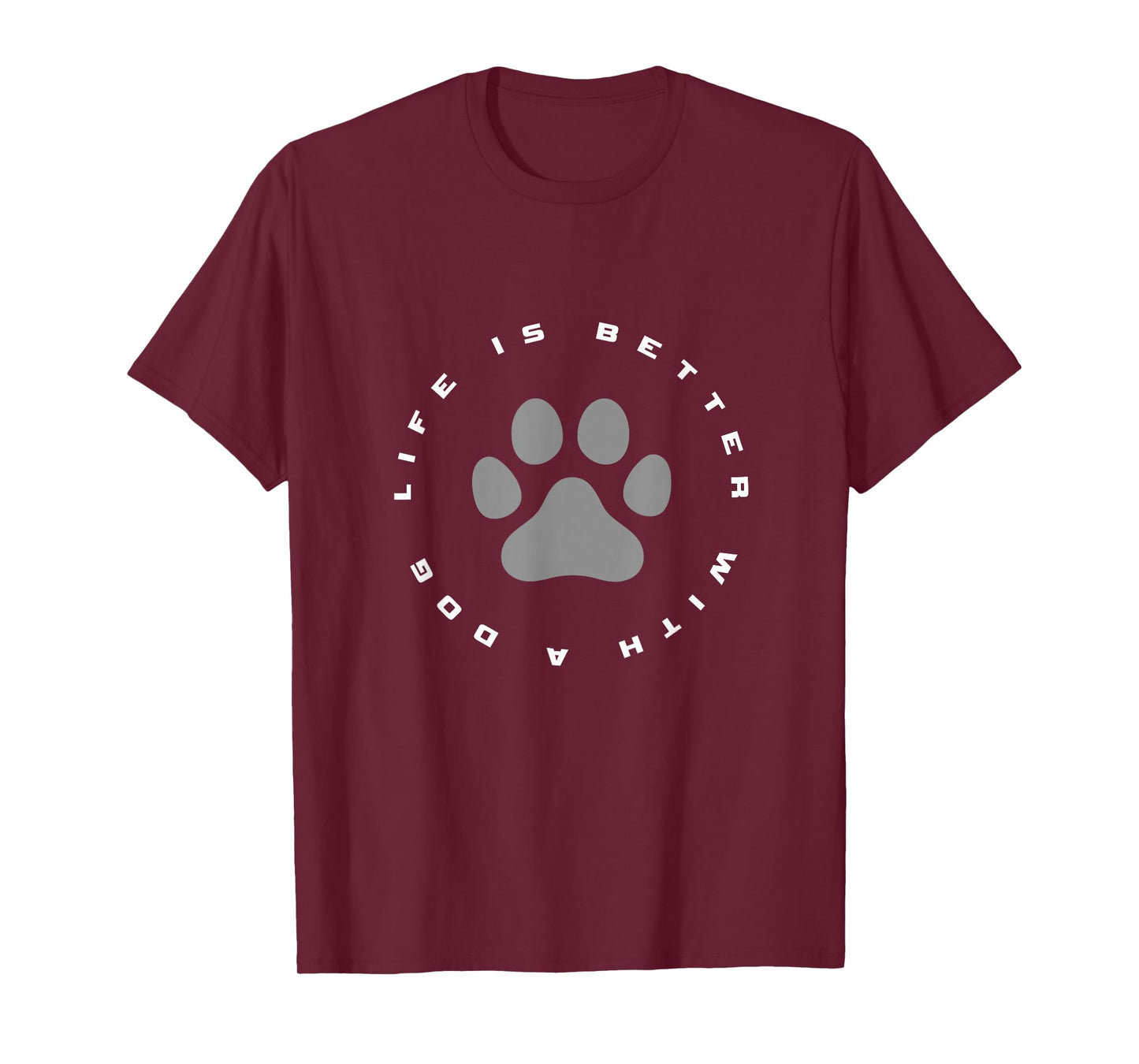 Dog Paw Print T-Shirt