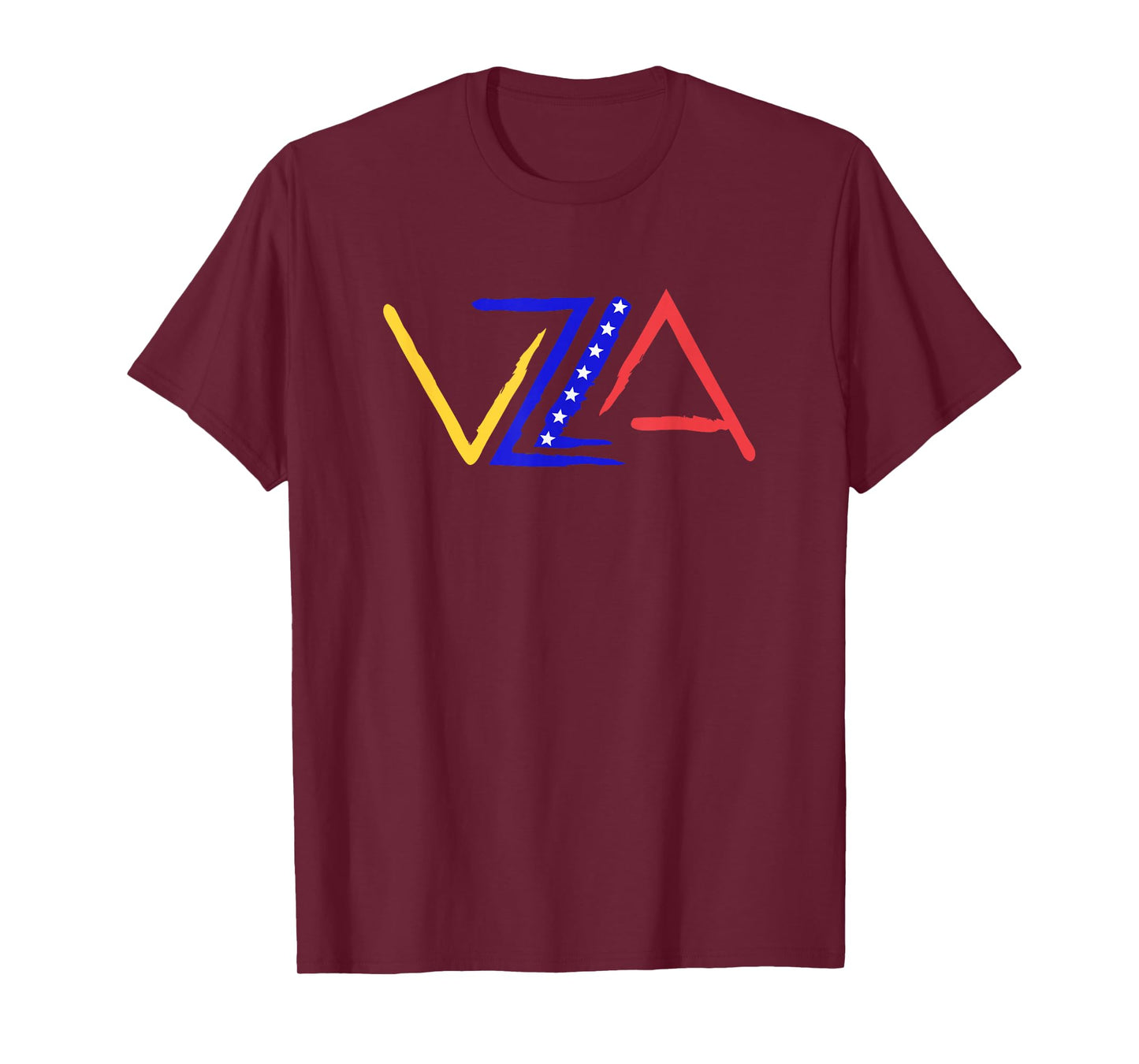 VZLA Logo 7 stars flag Venezuela T-Shirt