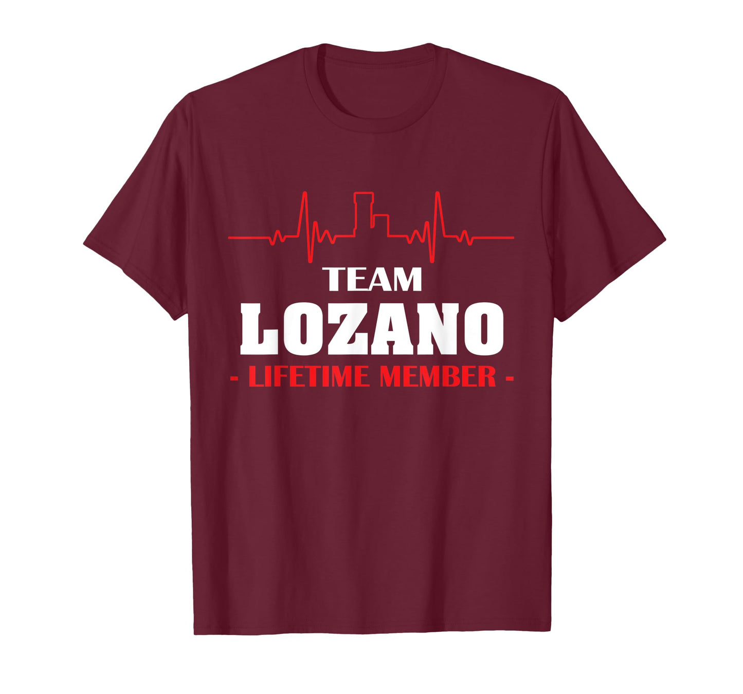 Team LOZANO lifetime member family youth kid shirt 1kmo