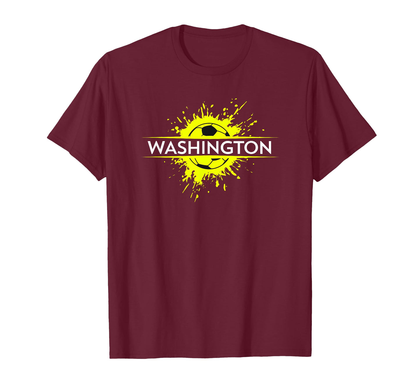 Washington Soccer Fan Support Stadium Show Your Spirit T-Shirt