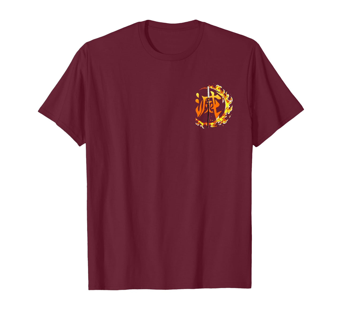 Set Your Heart Ablaze Beyond The Limit Spirit Sword 2 Sides T-Shirt