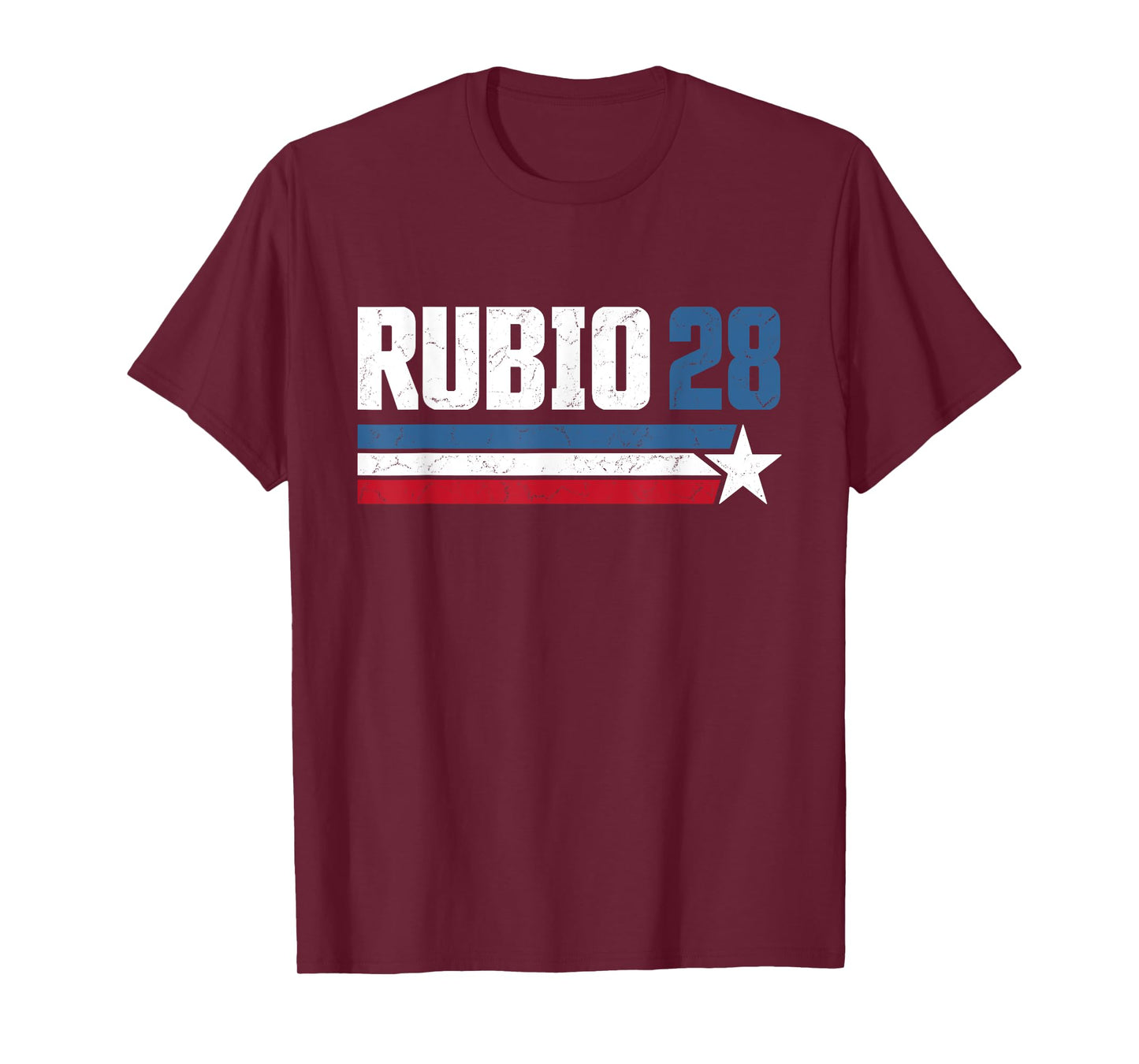 Marco Rubio 2028 Rubio 2028 Retro Election Vintage T-Shirt