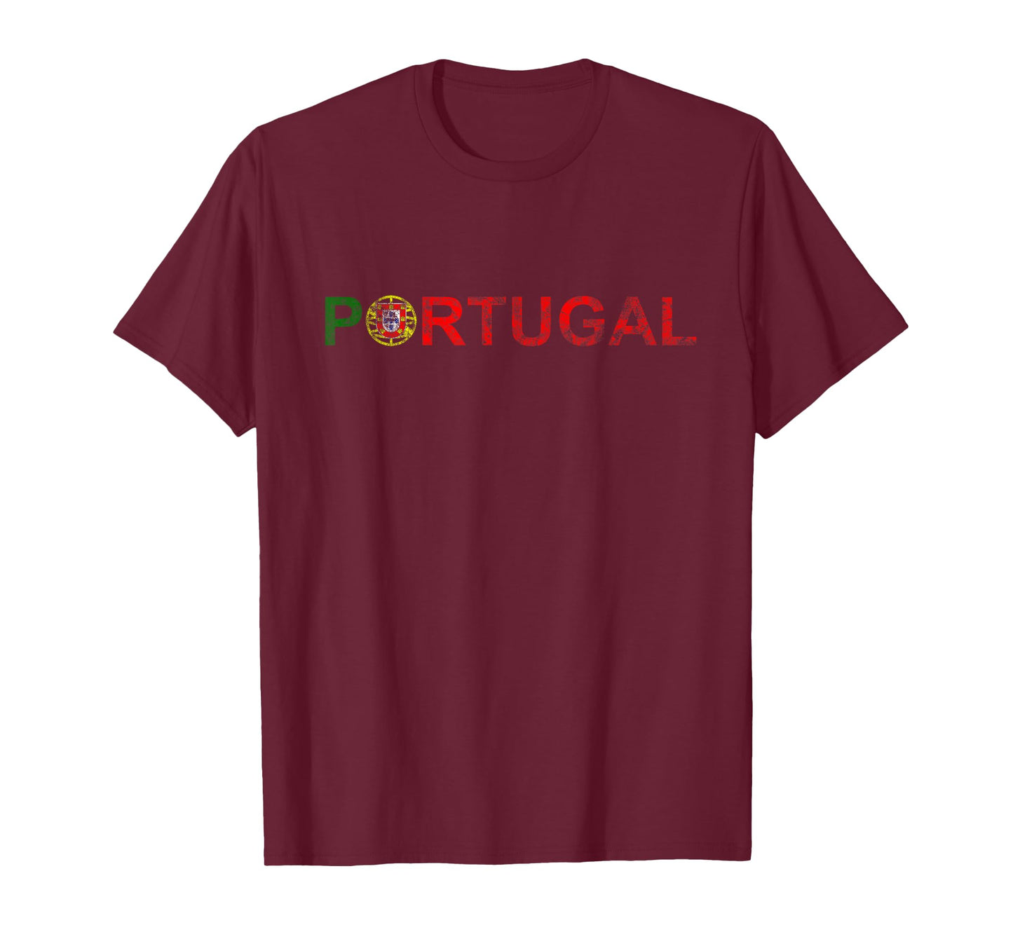 Portugal Travel Vacation Iberian Pride Portuguese Flag T-Shirt