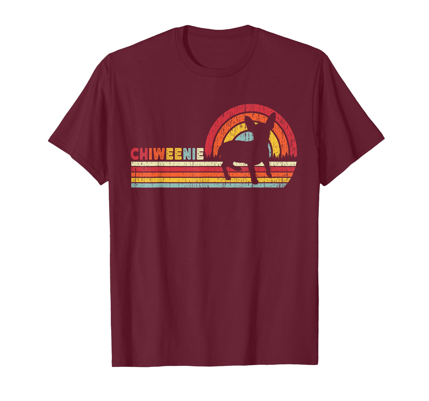 Vintage Chiweenie Dog Lovers Owner Funny Chiweenie For Men T-Shirt