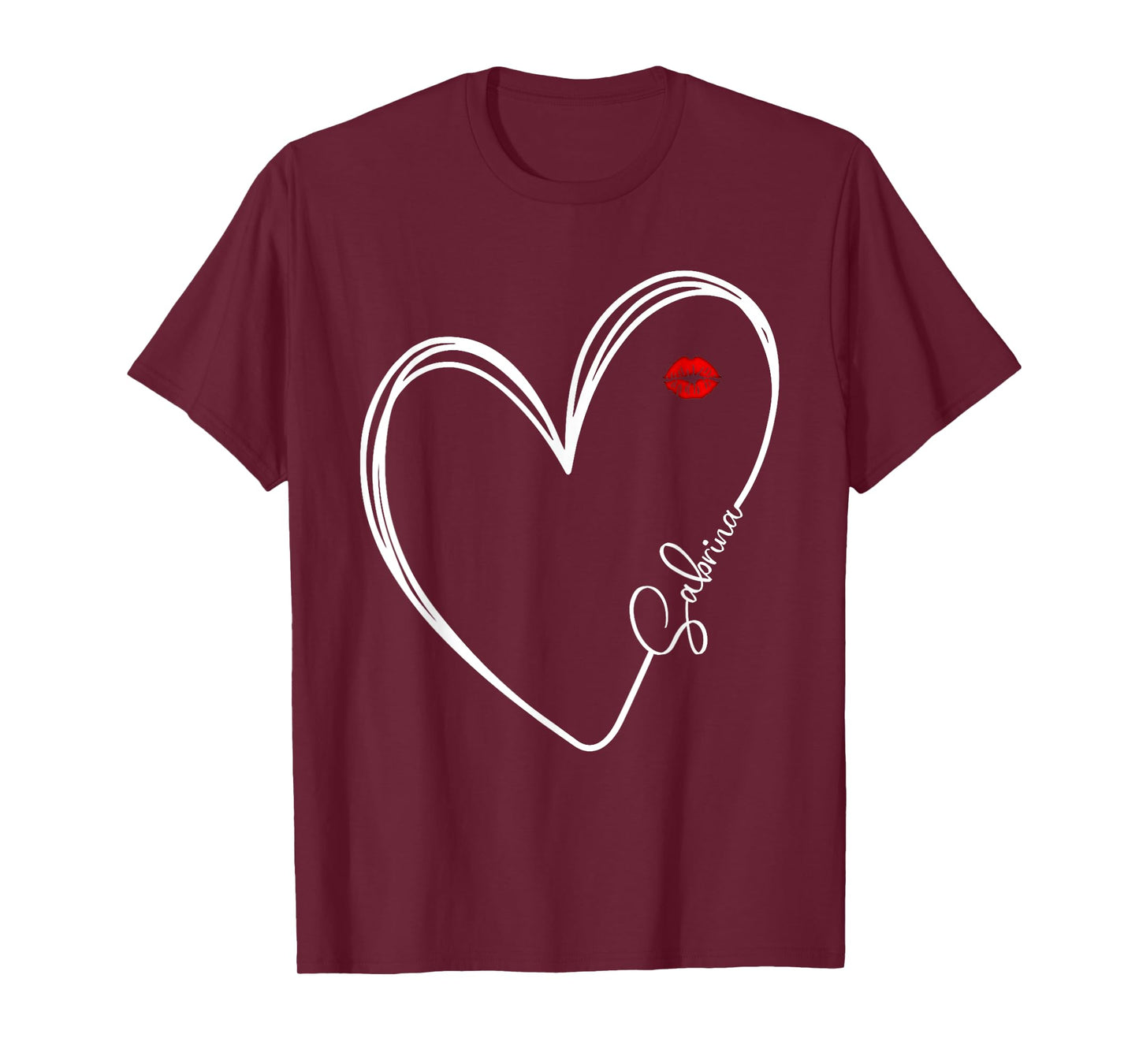 Vintage Retro Sabrina Personalized Name I Love Sabrina Meme T-Shirt