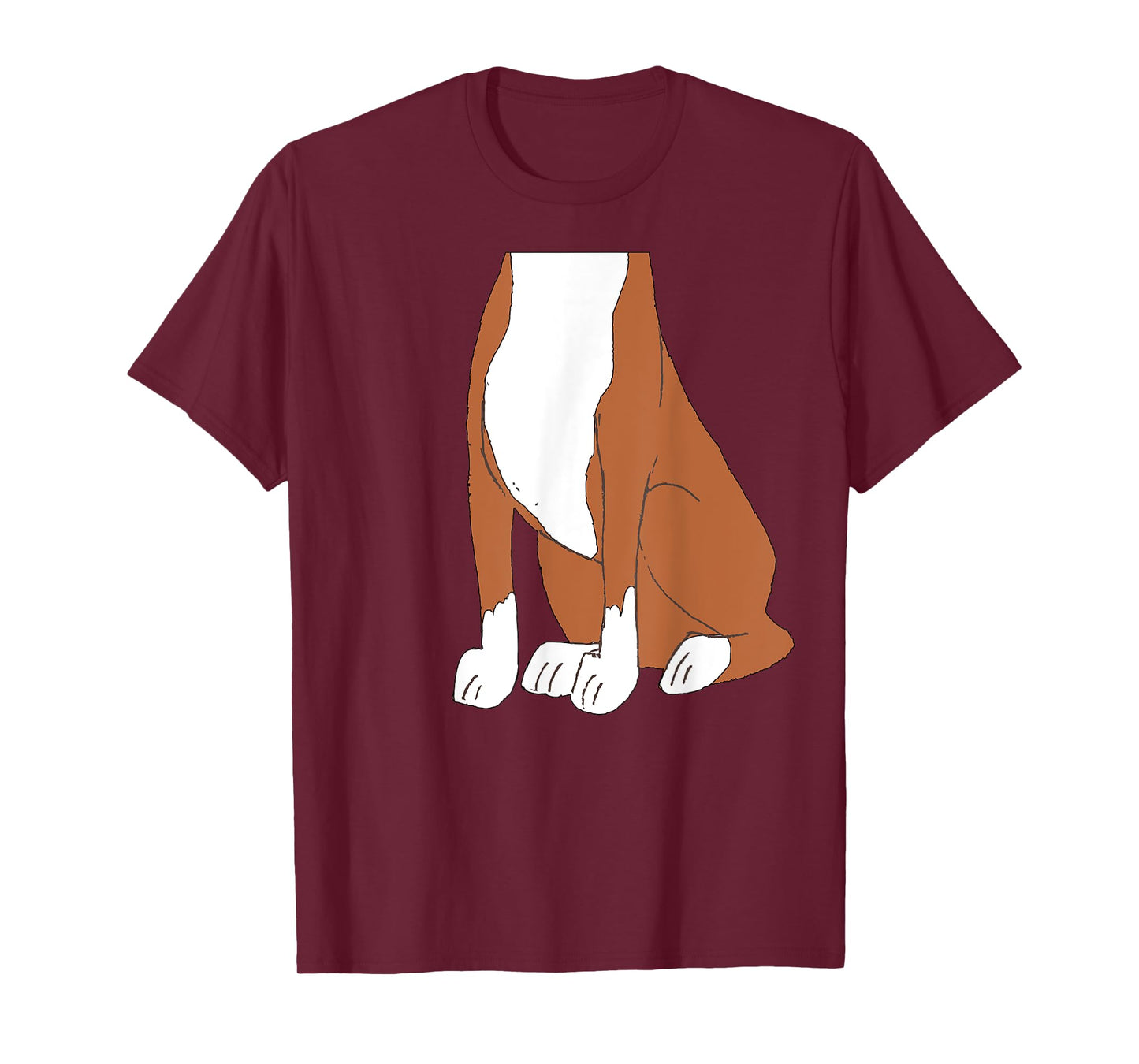 Halloween Boxer Dog Breed Body Costume Shirts for Kids T-Shirt