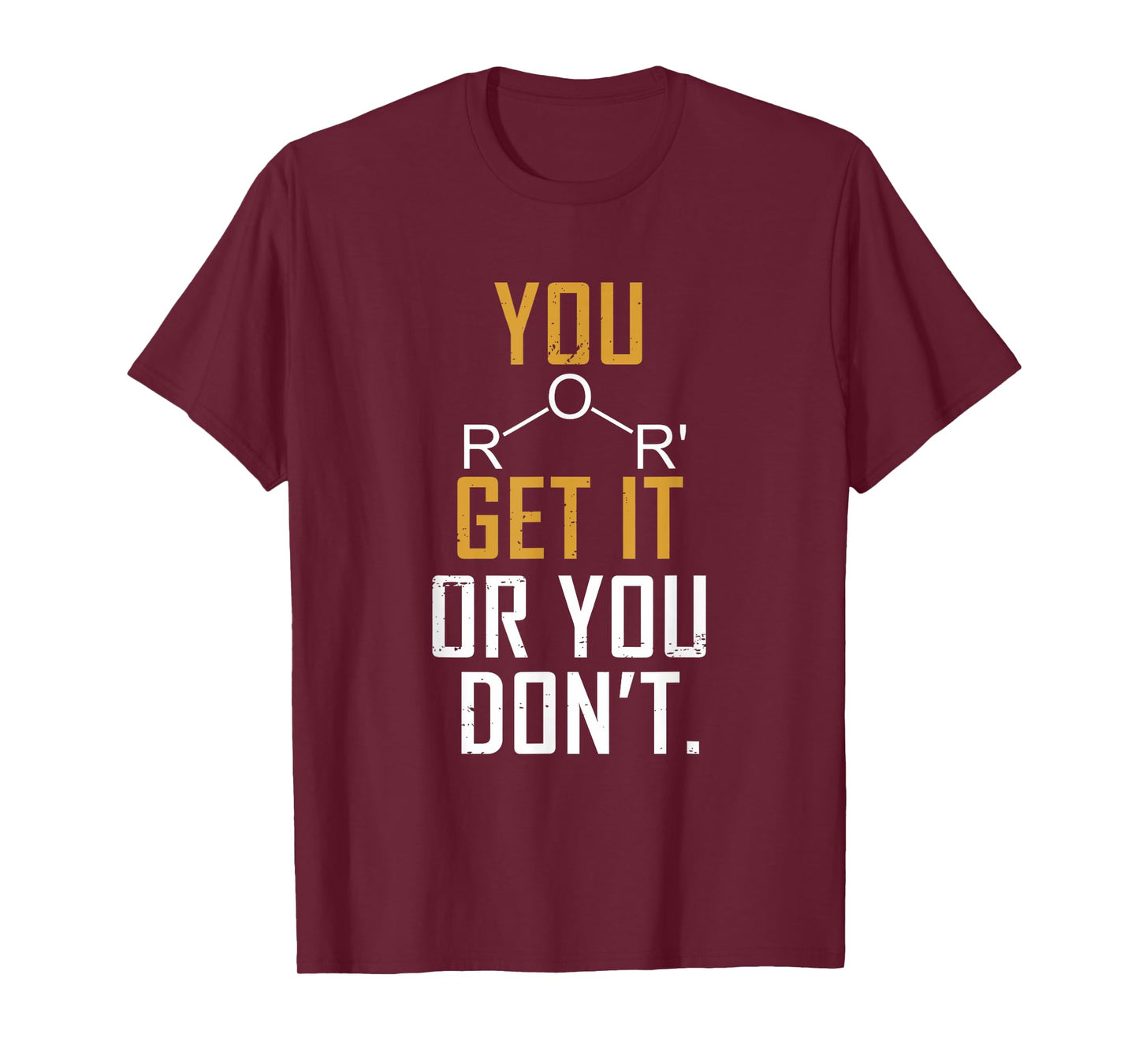 Chemistry Pun - Ether Get It Or You Don't - Funny Science T-Shirt