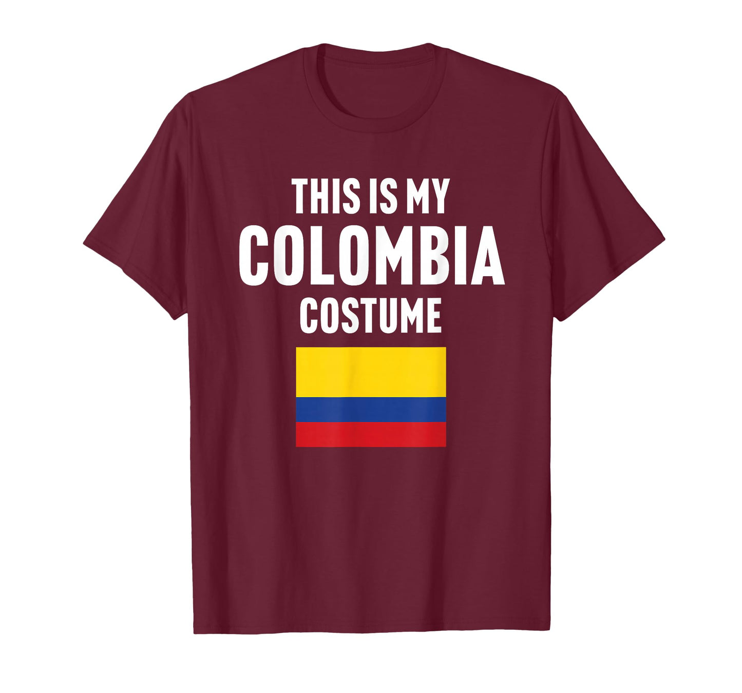 This is my Colombia costume T-Shirt