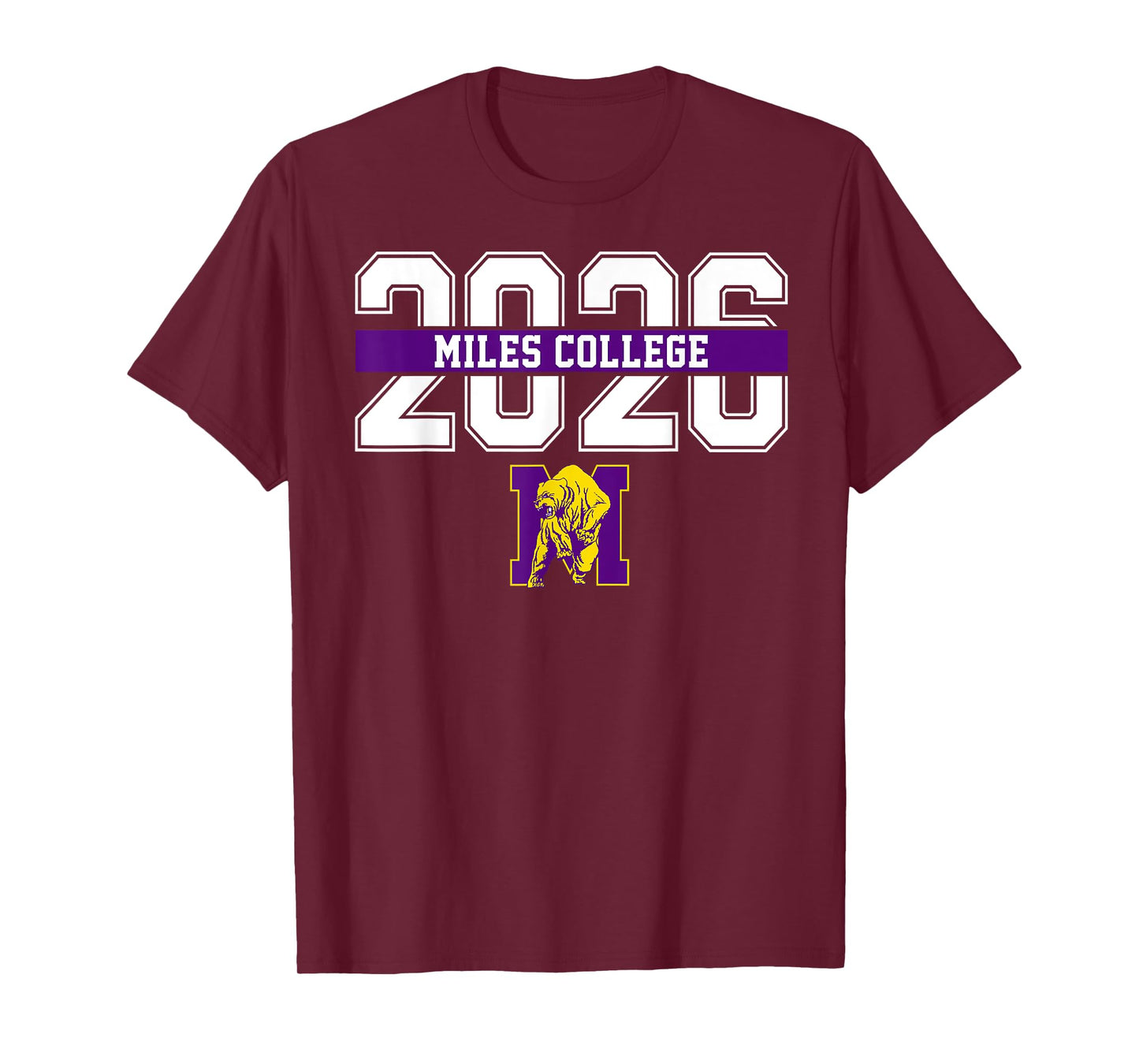 Miles College Class of 2026 Vintage Design for Men T-Shirt