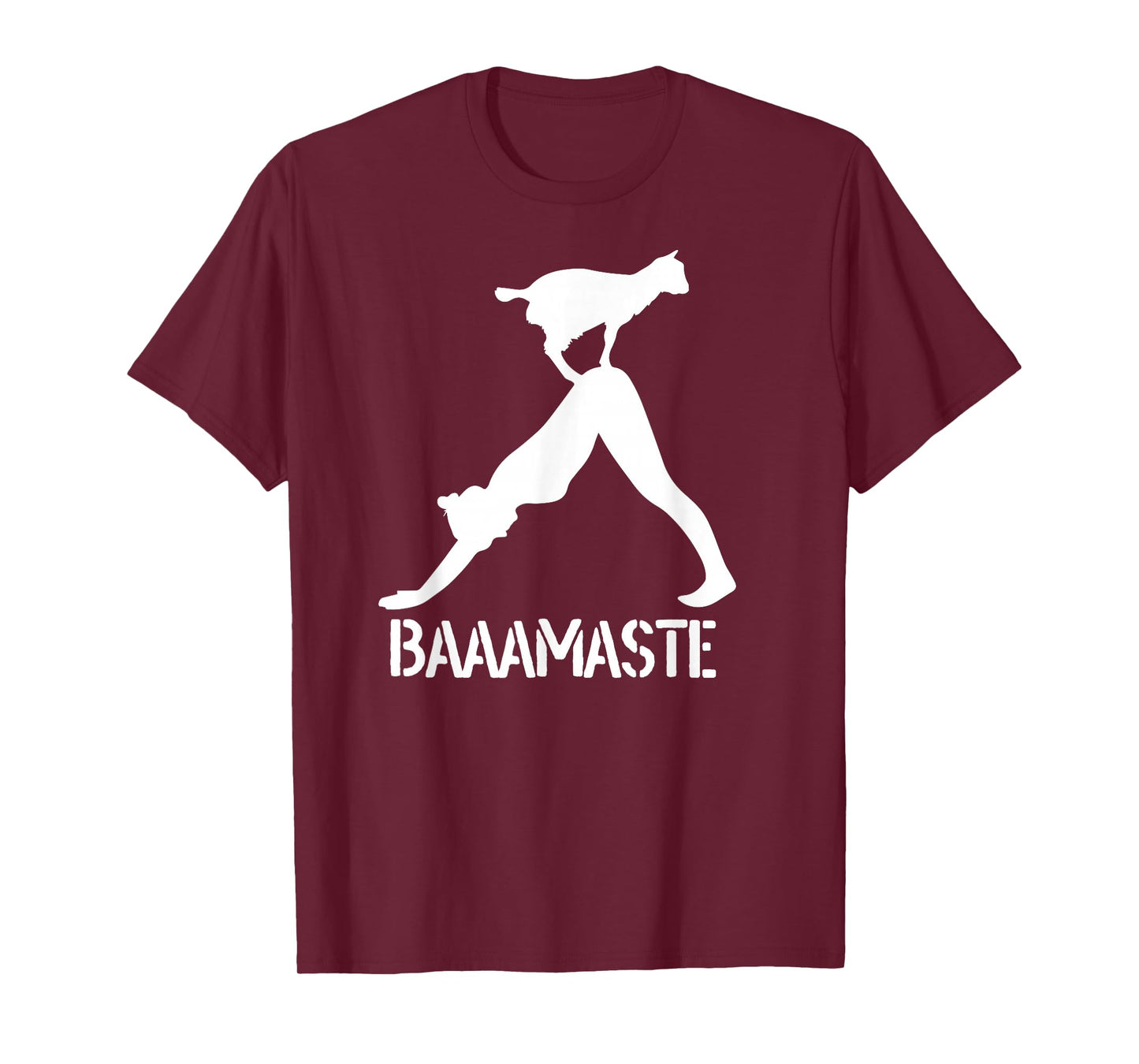Funny Baamaste Goat Yoga T-Shirt