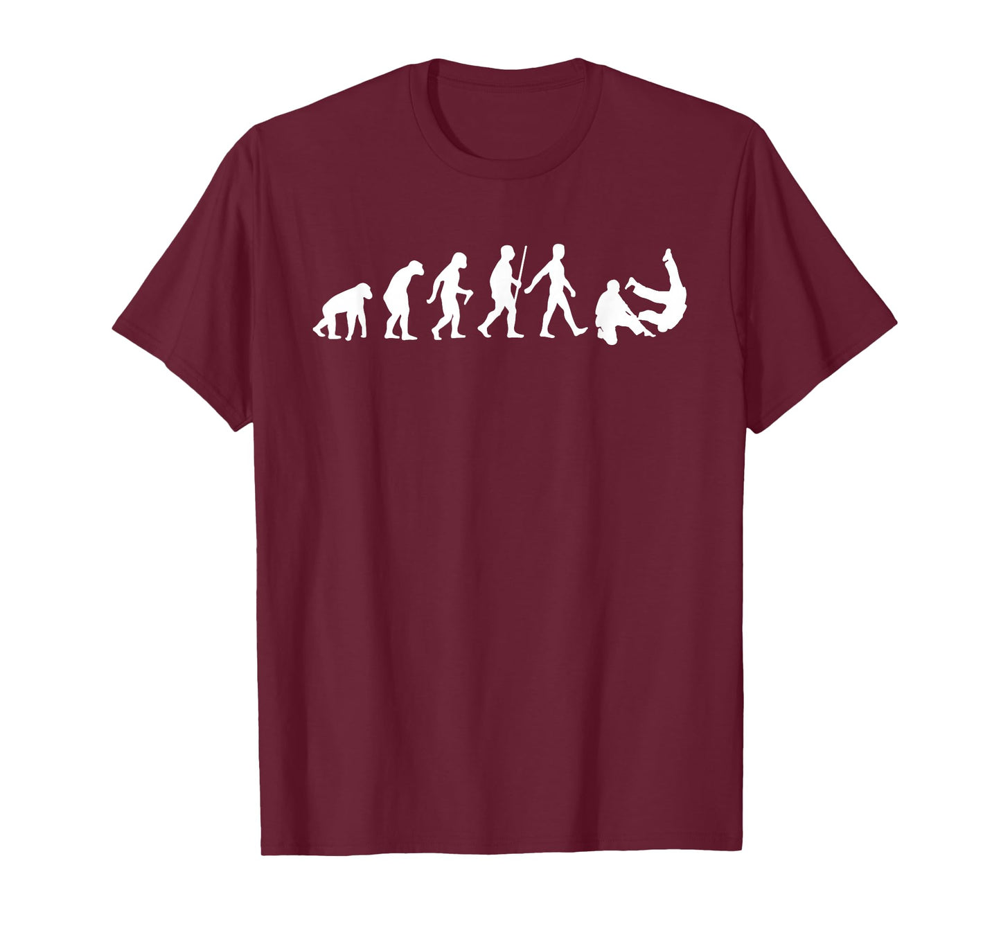 Funny Evolution Jiu Jitsu Gift Men Women Cool Martial Arts T-Shirt