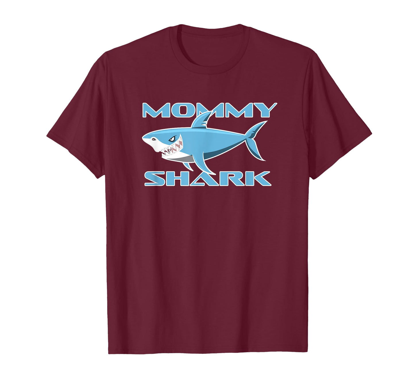 Funny Mommy Shark Matching Family T Shirt - Holiday Gift Tee