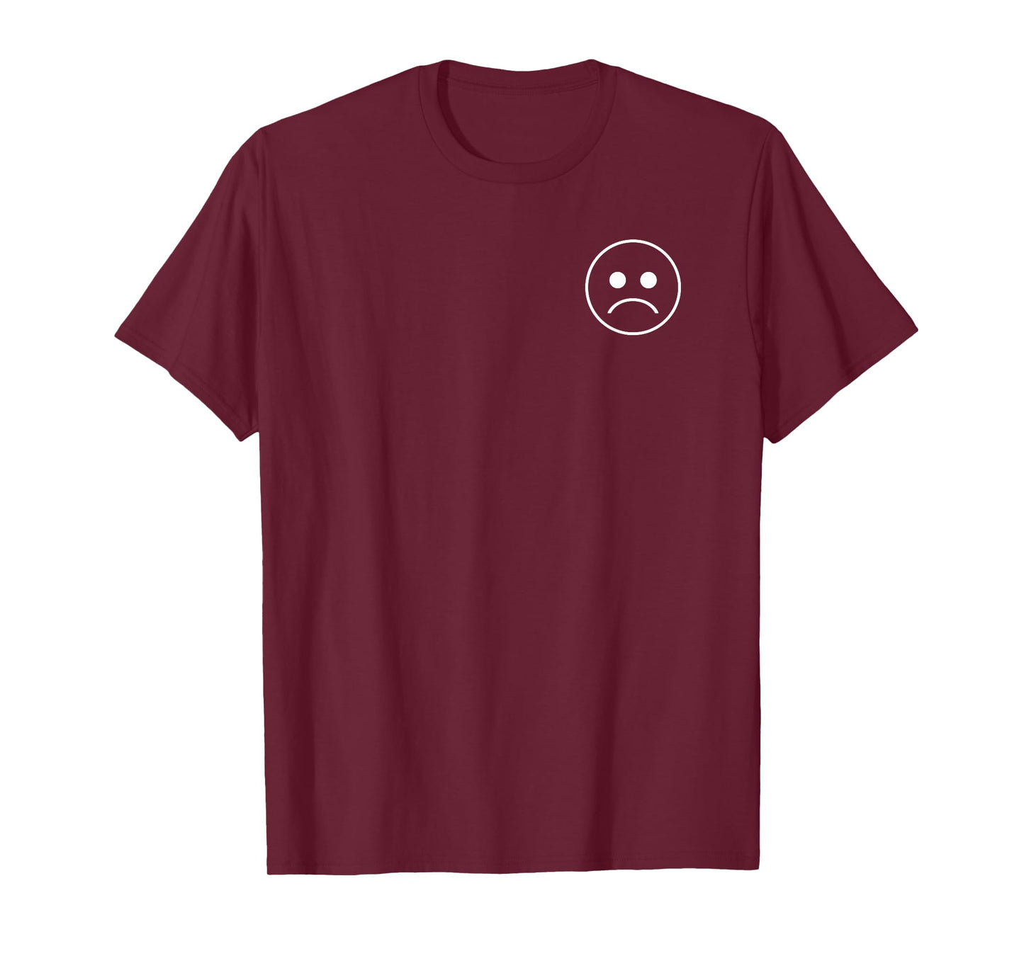 Face Aesthetic Vaporwave Sad Boi Sad Face Sadboi Egirl Eboy T-Shirt
