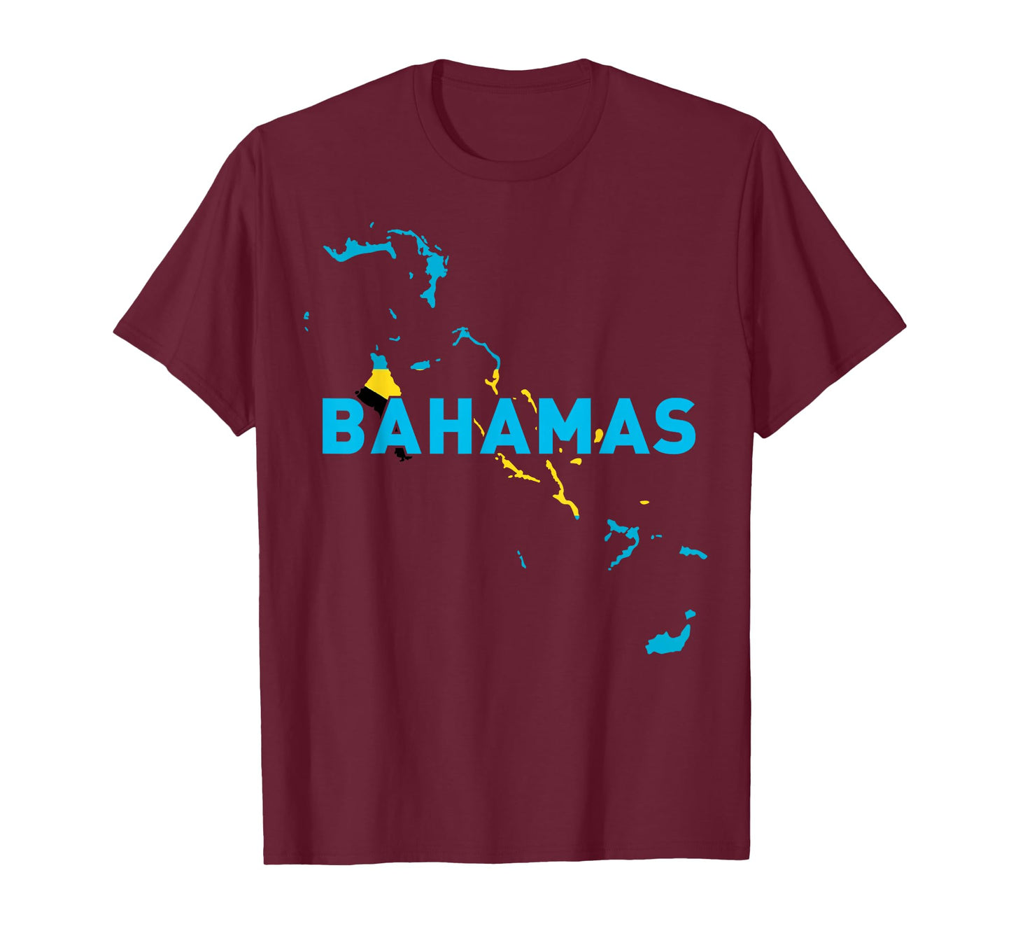 Proud Family and Patriotic Flag of Country Bahamas T-Shirt