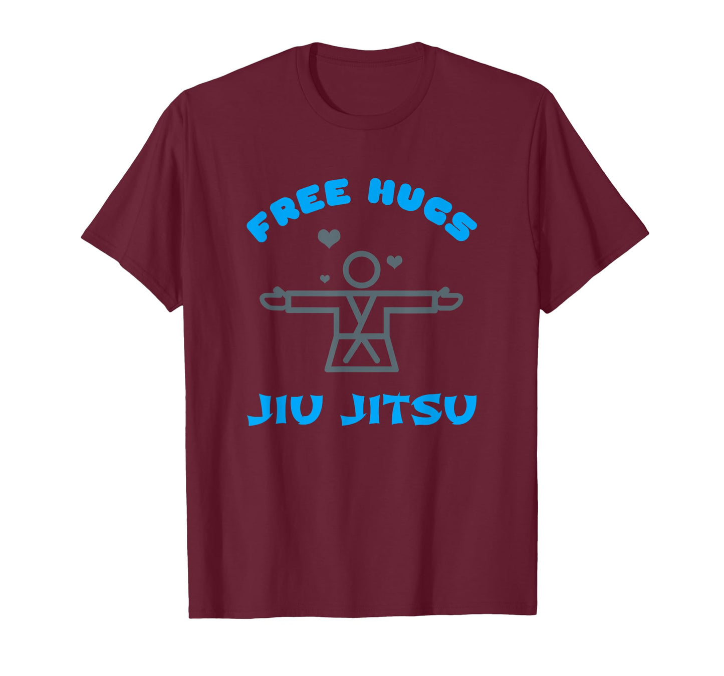Free Hugs Jiu Jitsu Karate T-Shirt