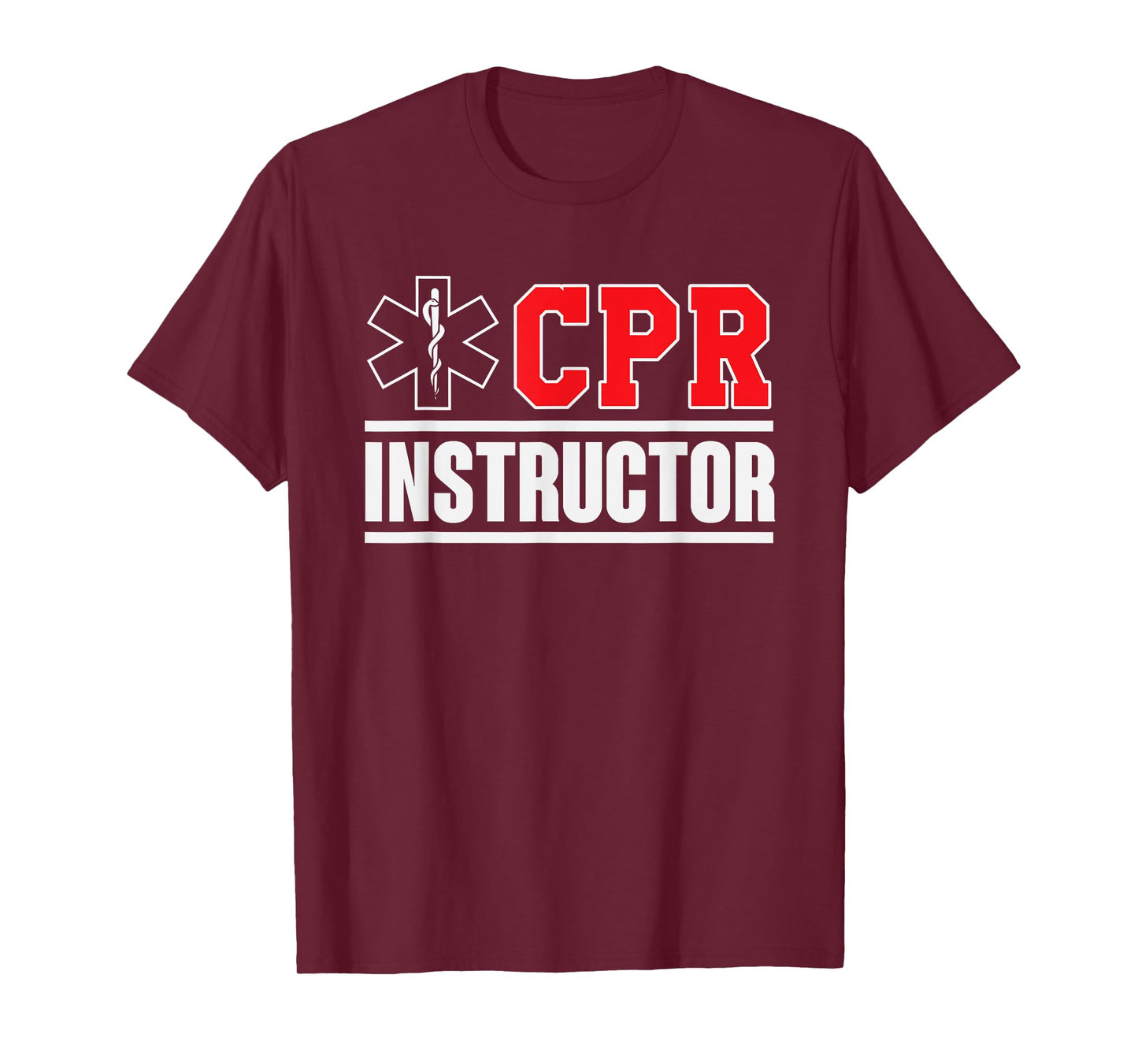 CPR Instructor Design Training and Teaching EMS Ambulance T-Shirt
