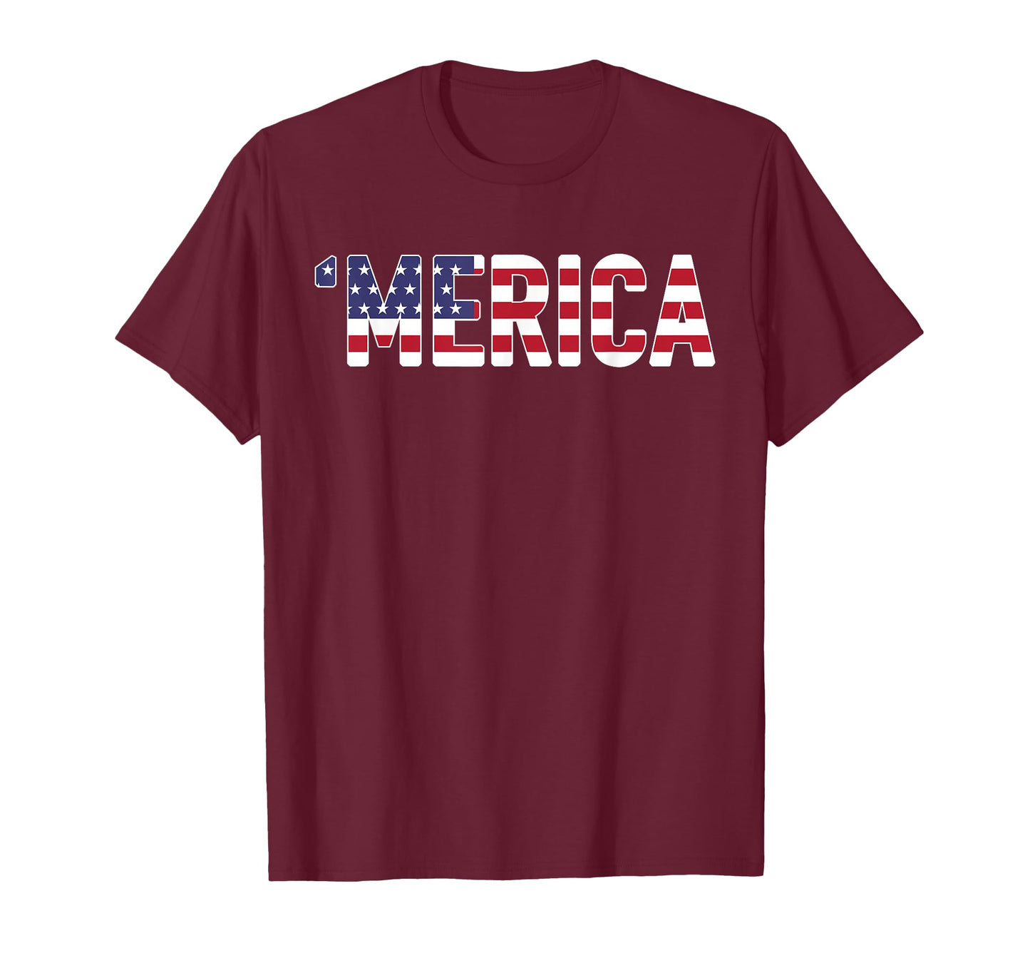 'Merica - Patriotic Flag USA United States America Novelty T-Shirt