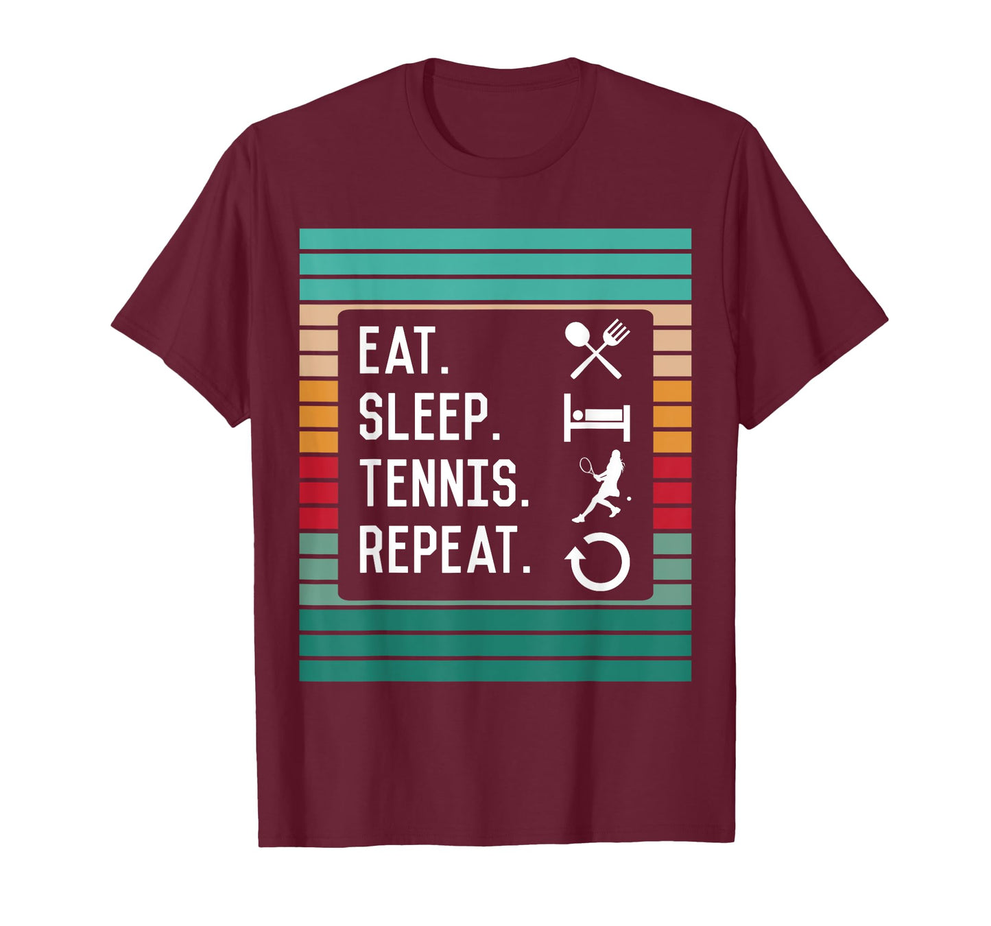 Eat Sleep Tennis Repeat T-Shirt