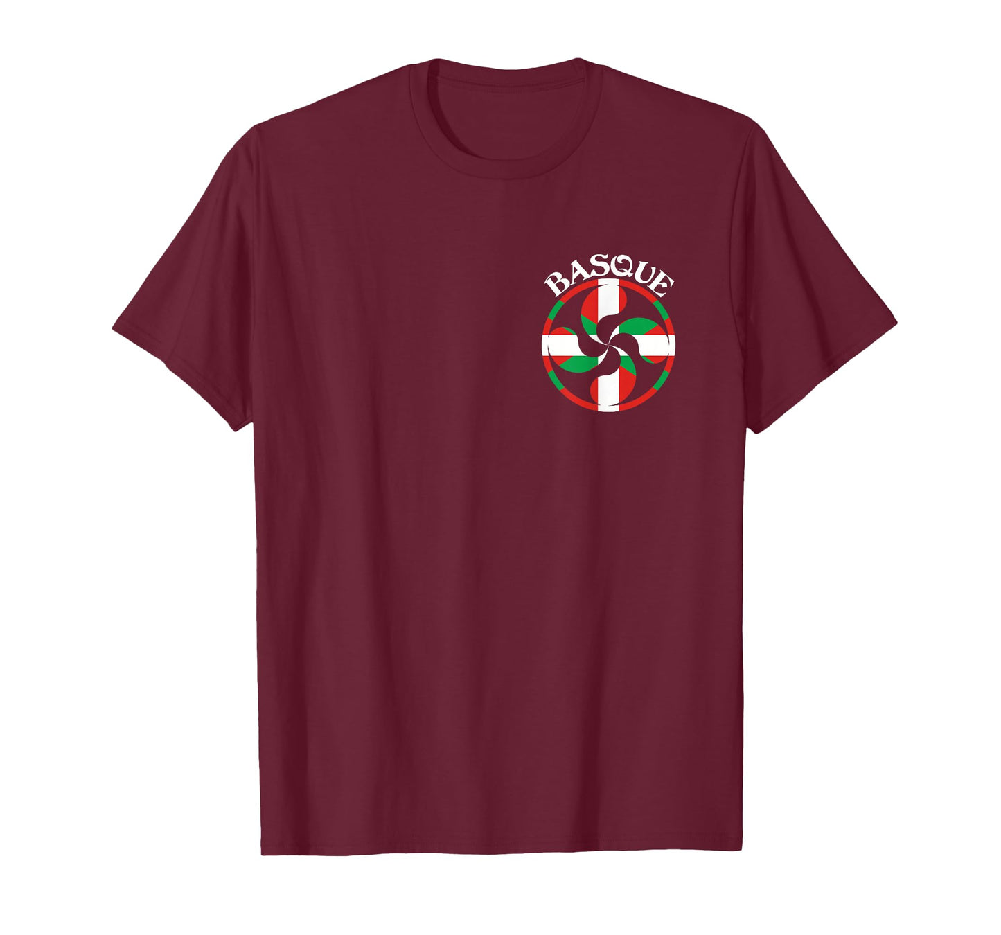 Basque Flag Lauburu, Basque Country, Basque Lauburu, Basque T-Shirt