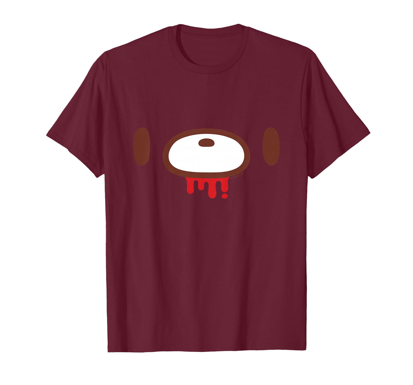 Kids Gloomy Bear Naughty Grizzly Face Print Anime Manga Kids T-Shirt