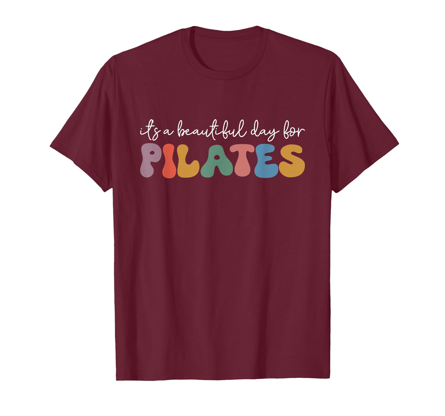 SOMMAS YOGA Retro Pilates Lover Instructor Workout T-Shirt