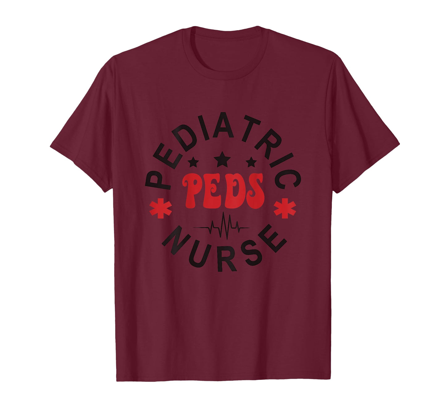 Pediatric Nurse Pediatric Emergency Nurse Peds Nurse Back Of T-Shirt