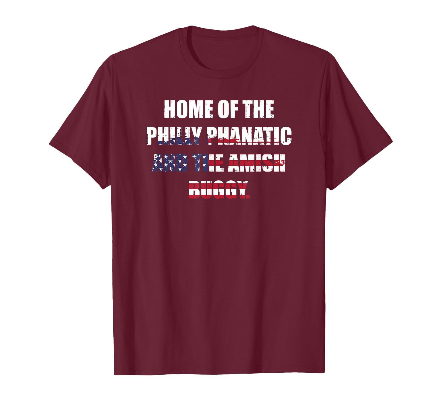Home of the Philly Phanatic and the Amish buggy Pennsylvania T-Shirt