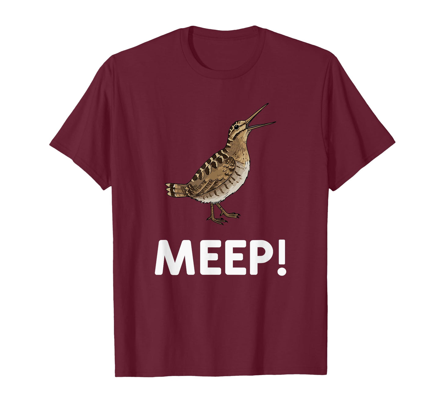 Meeb Meme Bird Saying Meep Bird American Woodcocks Meep T-Shirt