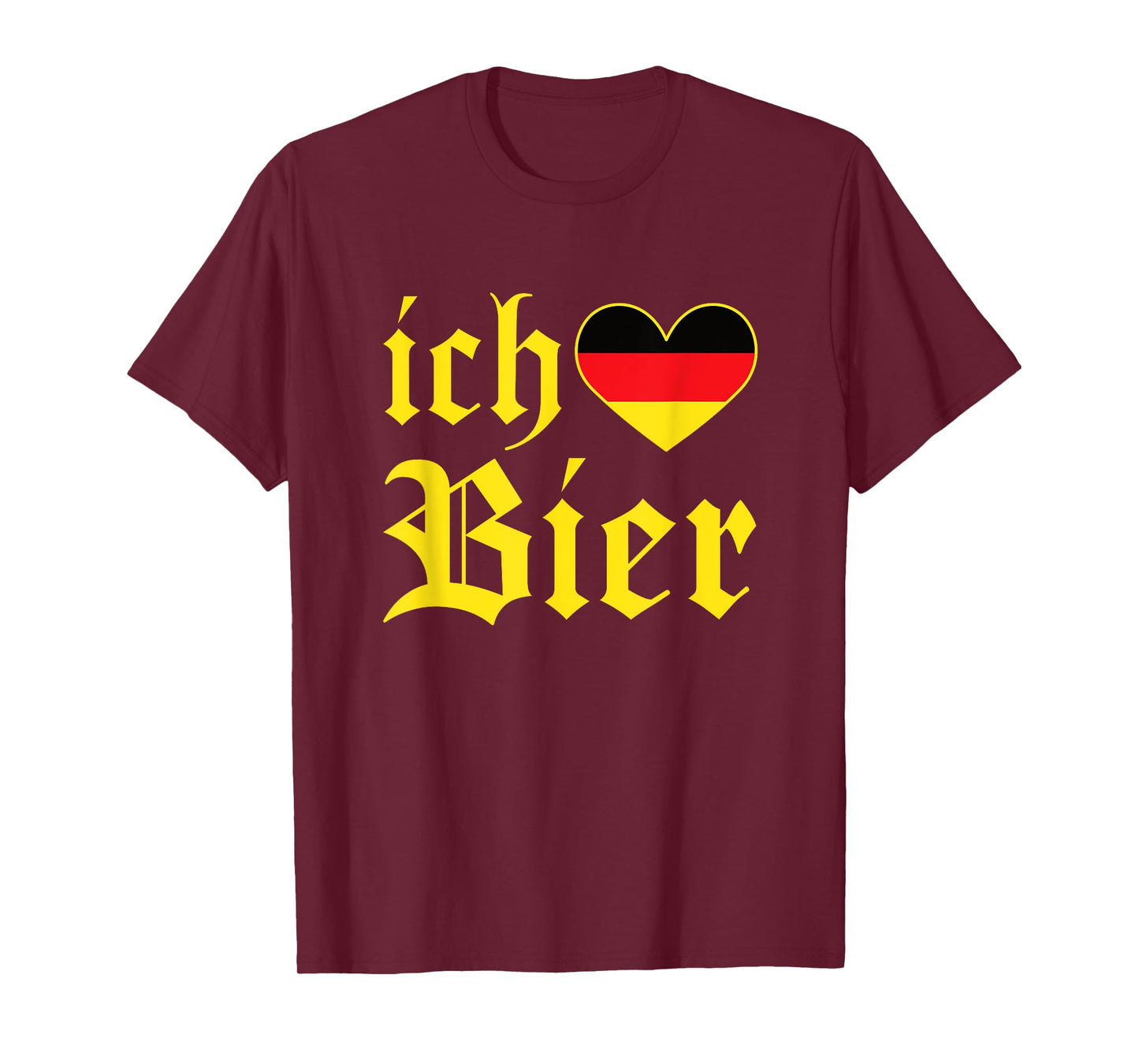Ich Liebe Bier Funny German I Love Beer T-Shirt