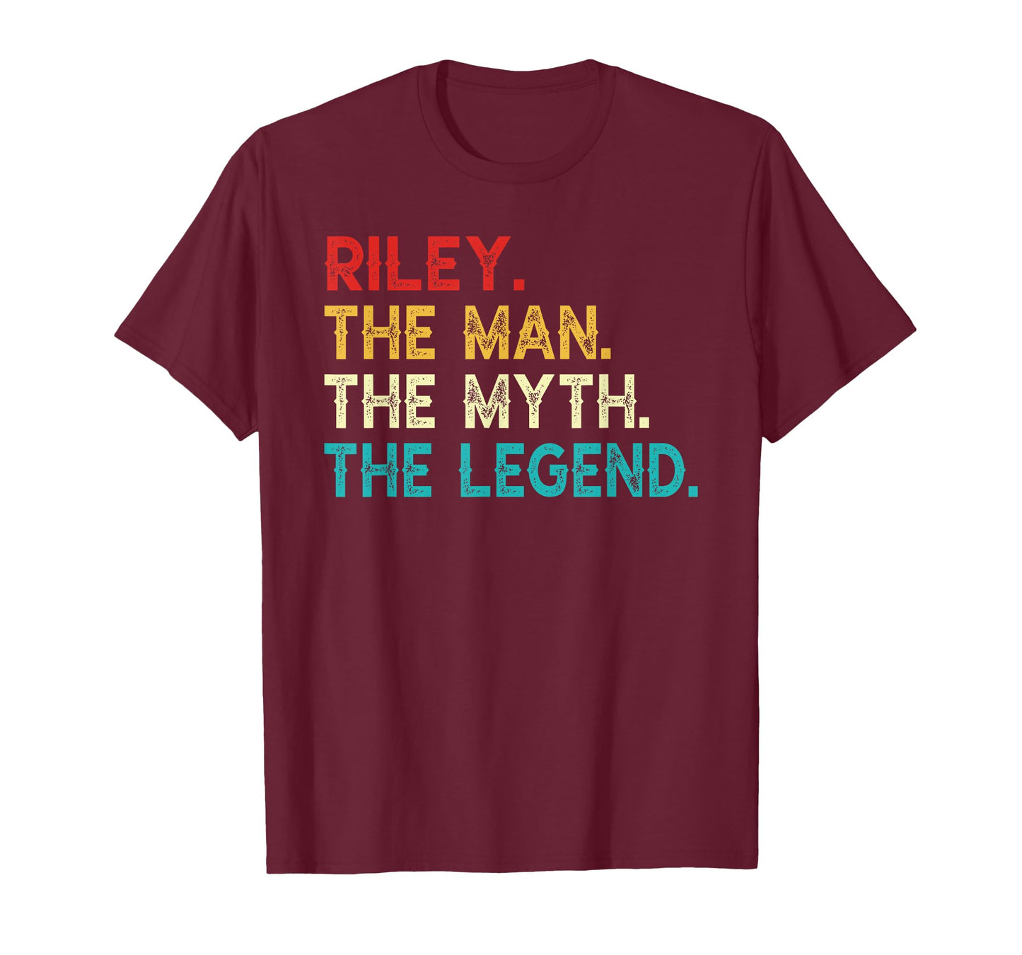RILEY The Man The Myth The Legend Funny Vintage RILEY T-Shirt