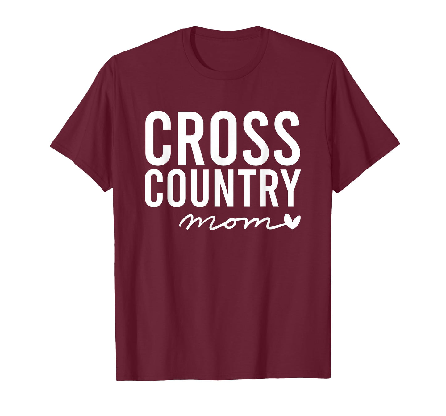 Cross Country Mom Saying / Running Meet Parent Support Team T-Shirt