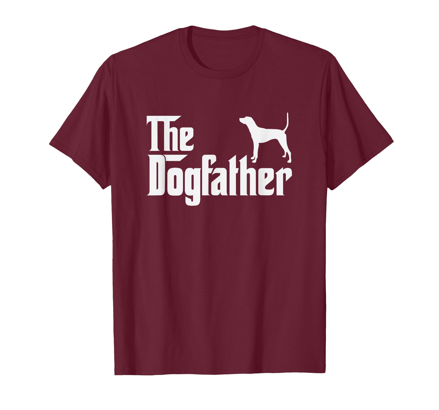 treeing tennessee brindle DogFather Funny Dog Dad T-Shirt